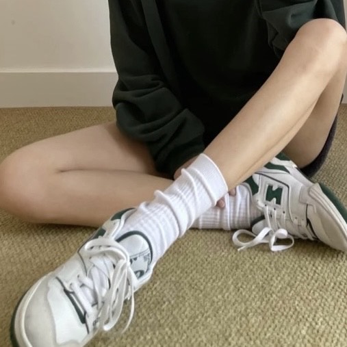 custom review-New Balance NB 550 Премиум Пачка Амортизация Износостойкий Низкий Топ Винтажные Баскетбольные Кроссовки Унисекс Зеленый