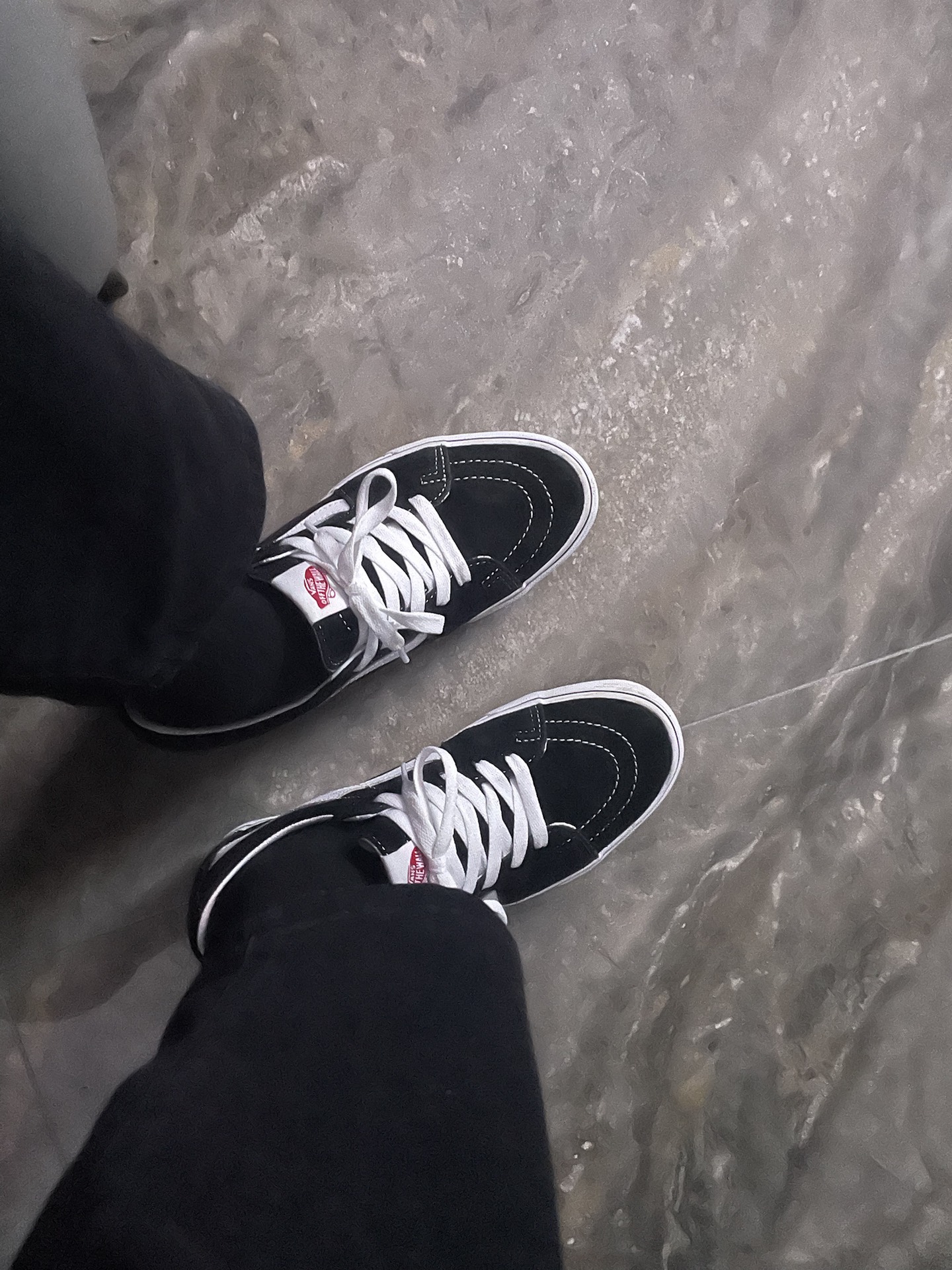 custom review-Vans SK8 Устойчивые к истиранию Низкие Кроссовки для скейтбординга Унисекс Черные