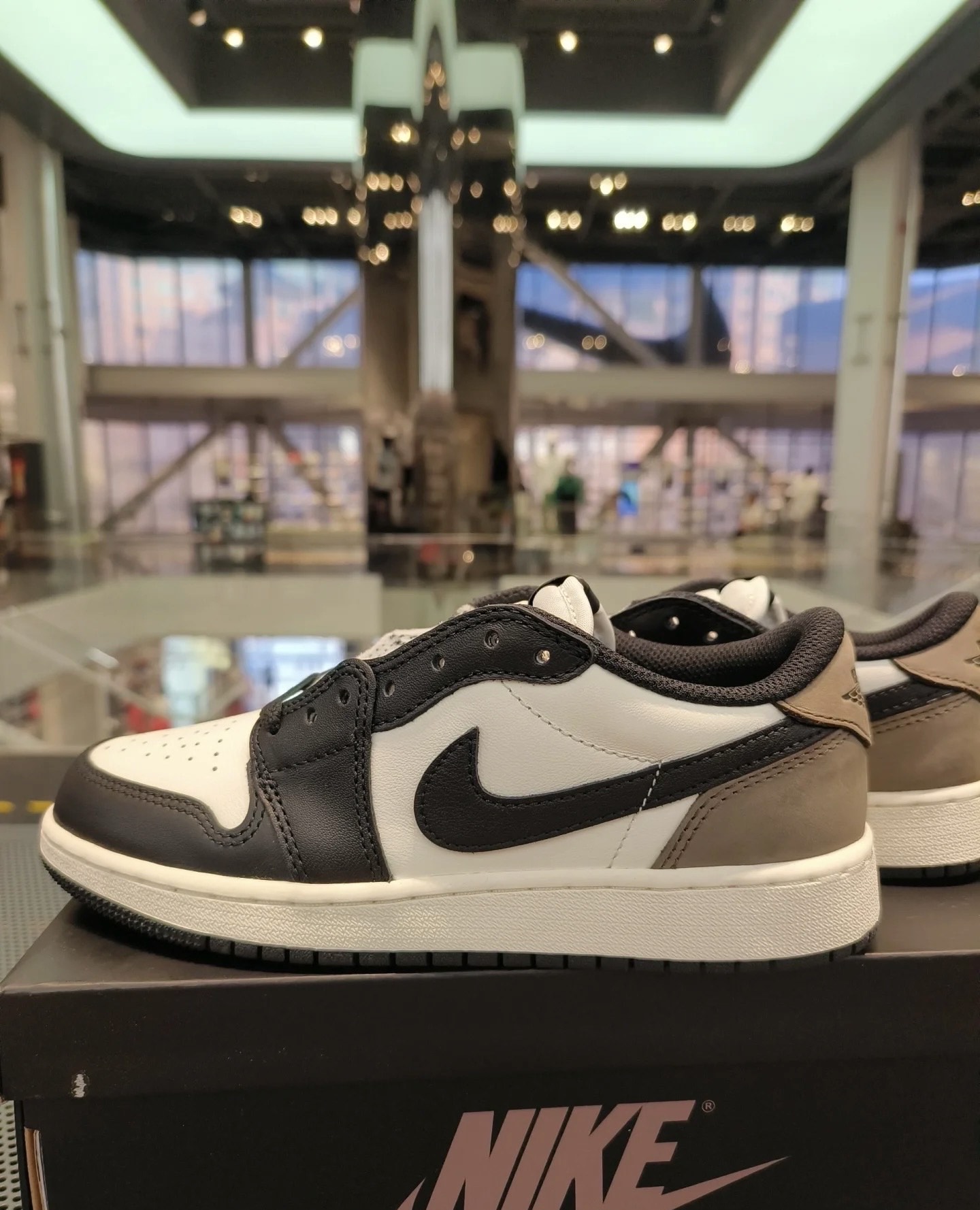 custom review-Jordan Air Jordan 1 Slip-resistant Low Top Детские Скейтбординги Черный Белый