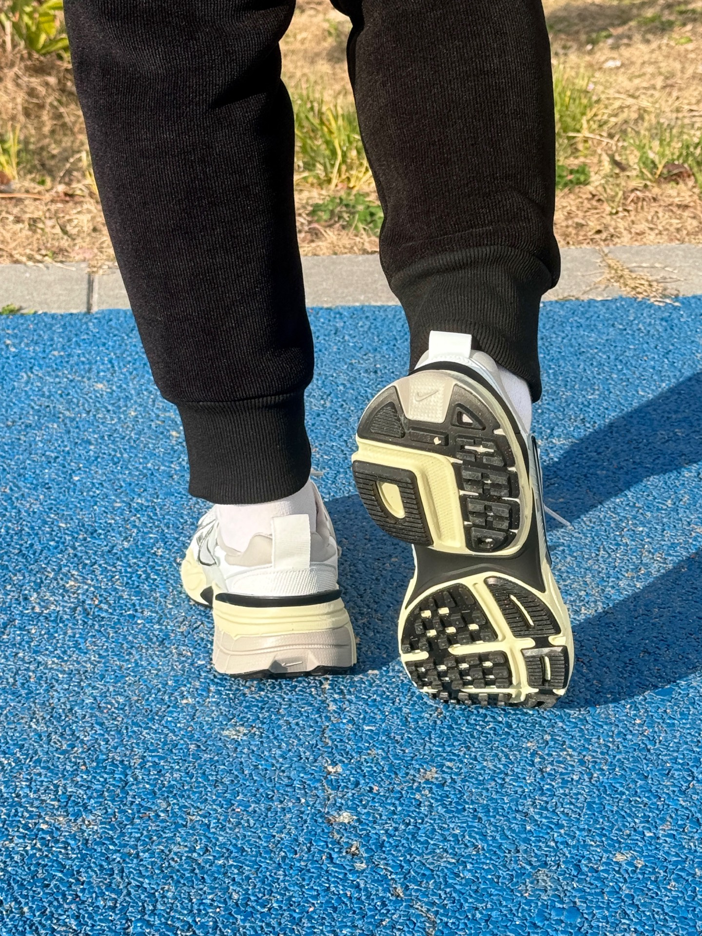 custom review-Nike V2K Run Summit White Metallic Silver Women's