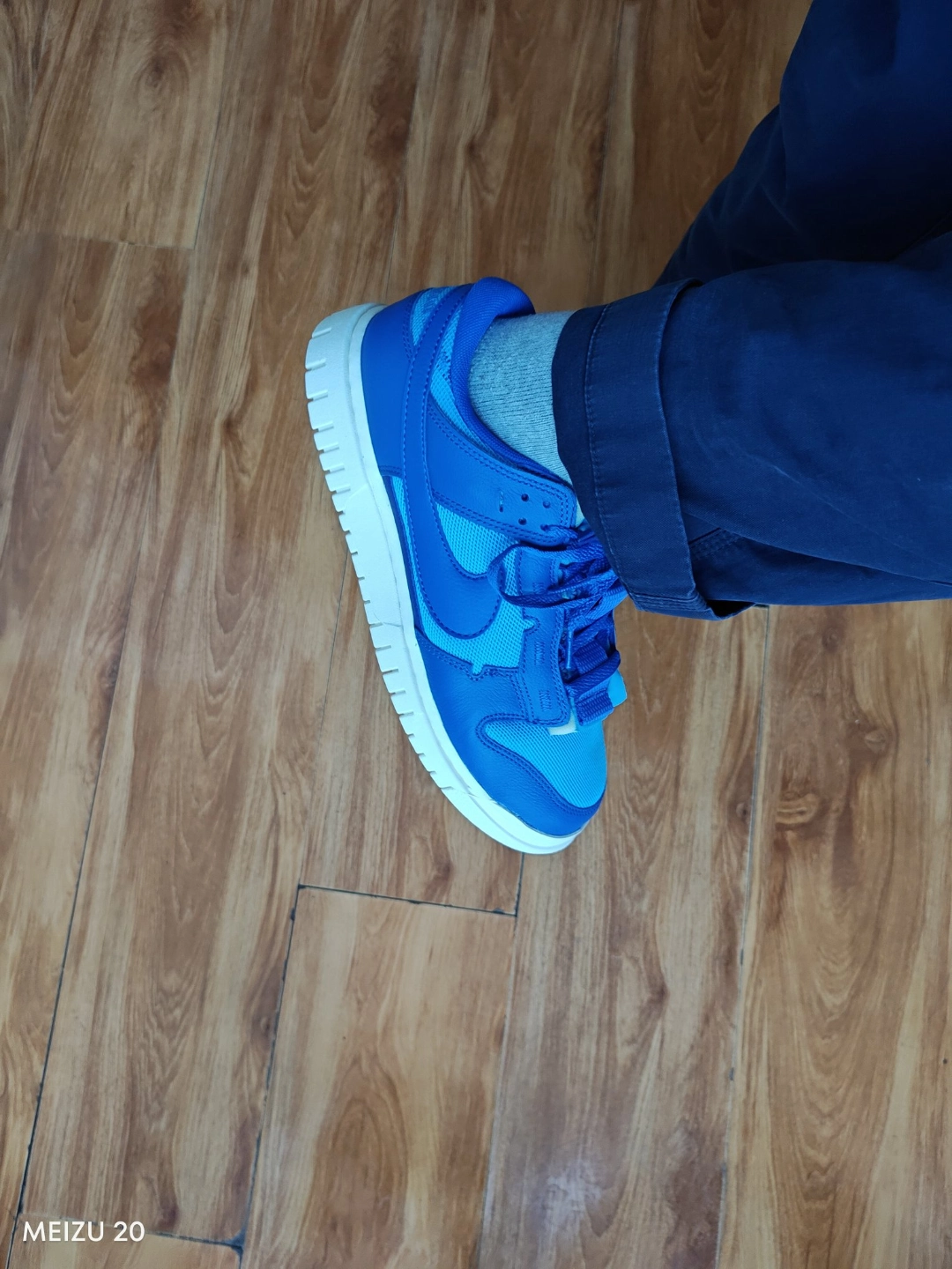 custom review-Nike Air Dunk Jumbo Remastered Low Скейтборд Кроссовки Мужские Синие