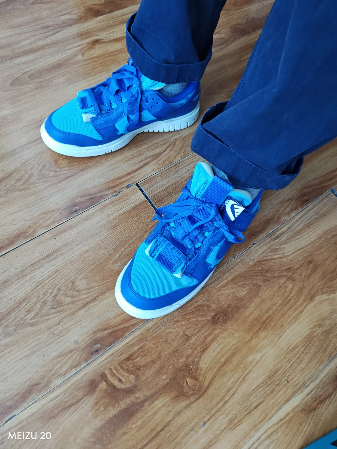 custom review-Nike Air Dunk Jumbo Remastered Low Скейтборд Кроссовки Мужские Синие