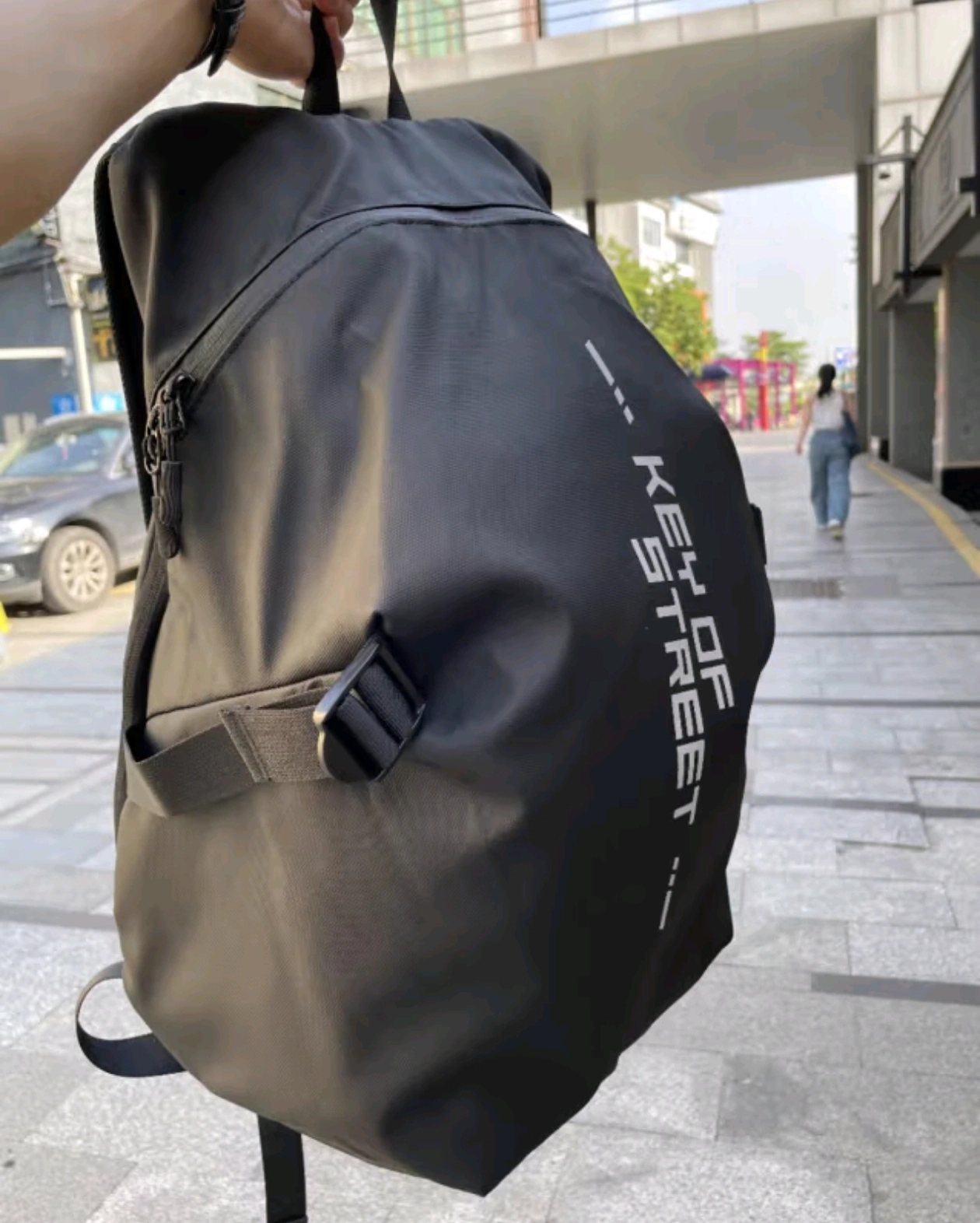 custom review-RIOREX Ткань Рюкзак Унисекс Черный