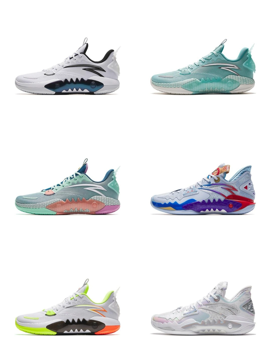 每人推荐一双实战鞋 #适合夏天的球鞋配色  anta安踏