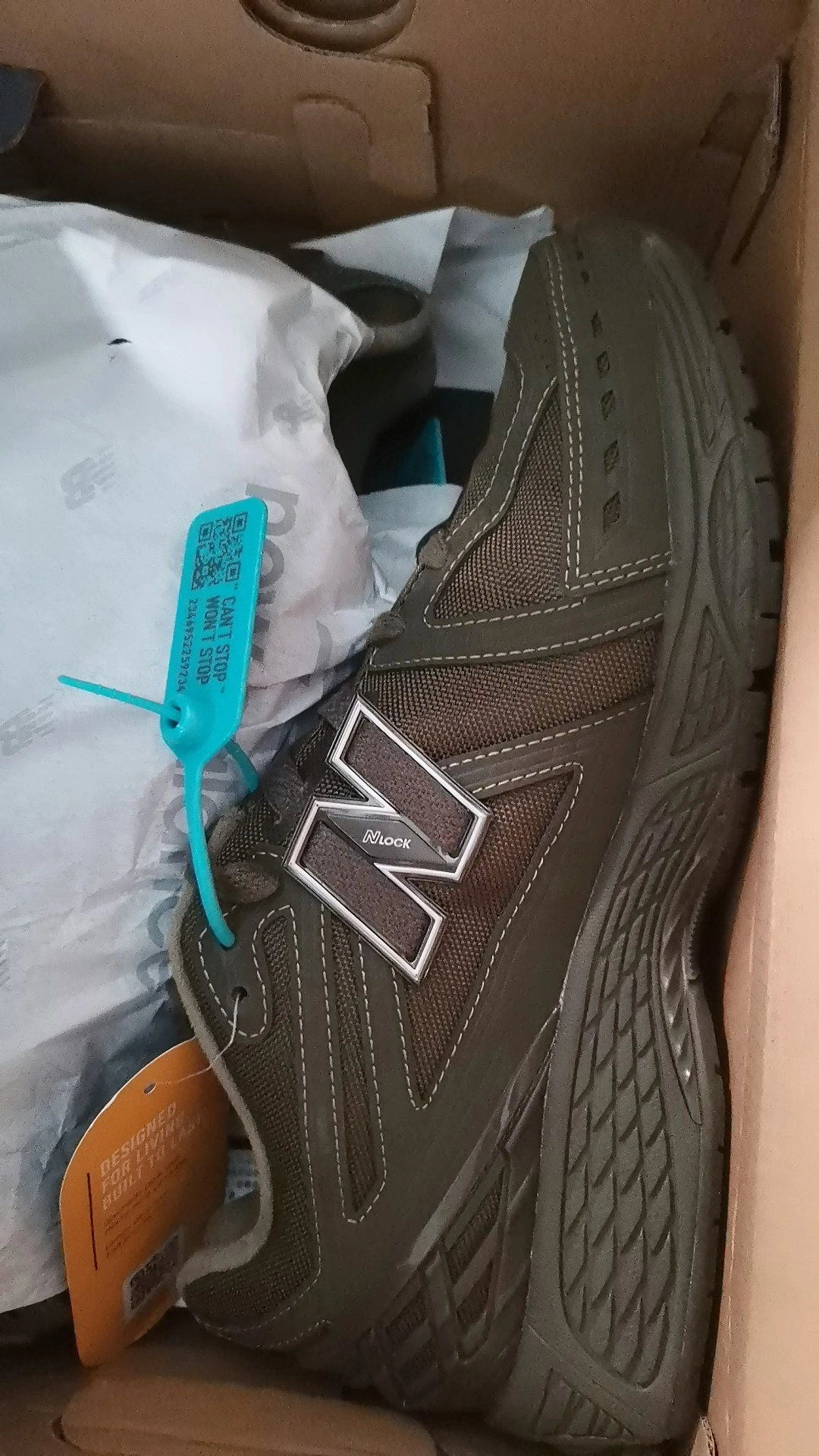 custom review-New Balance NB 1906R противоскользящий устойчивый к истиранию легкий низкий топ повседневная беговая обувь унисекс армейский зеленый