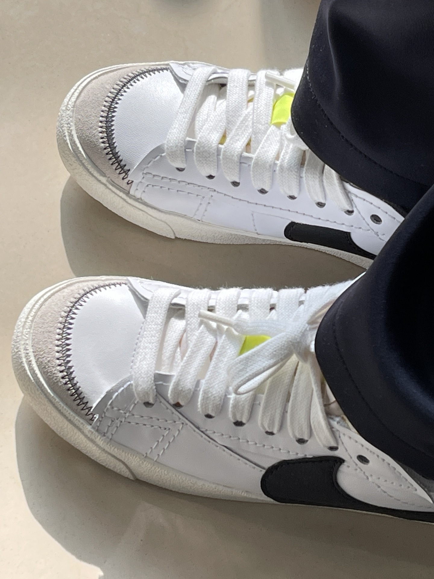 custom review-Nike Blazer Low Топ Скейтборд Кроссовки Мужские Белый Черный