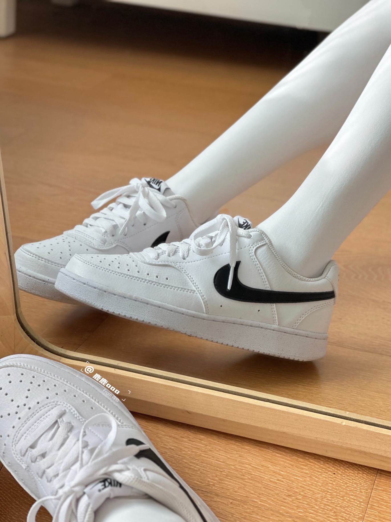 奶油白鞋👀黑白court的干净少年感