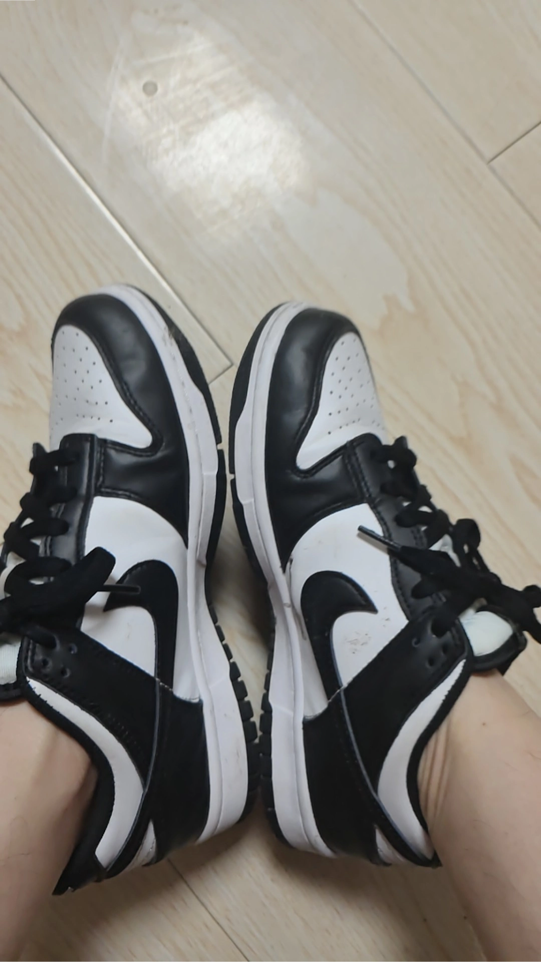 custom review-Nike Dunk Low Retro White Black Panda GS