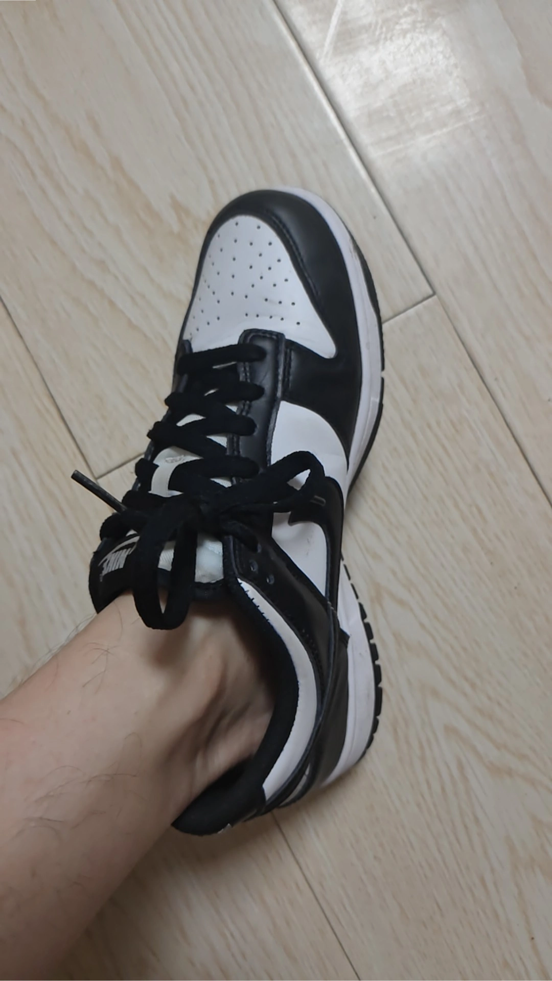 custom review-Nike Dunk Low Retro White Black Panda GS