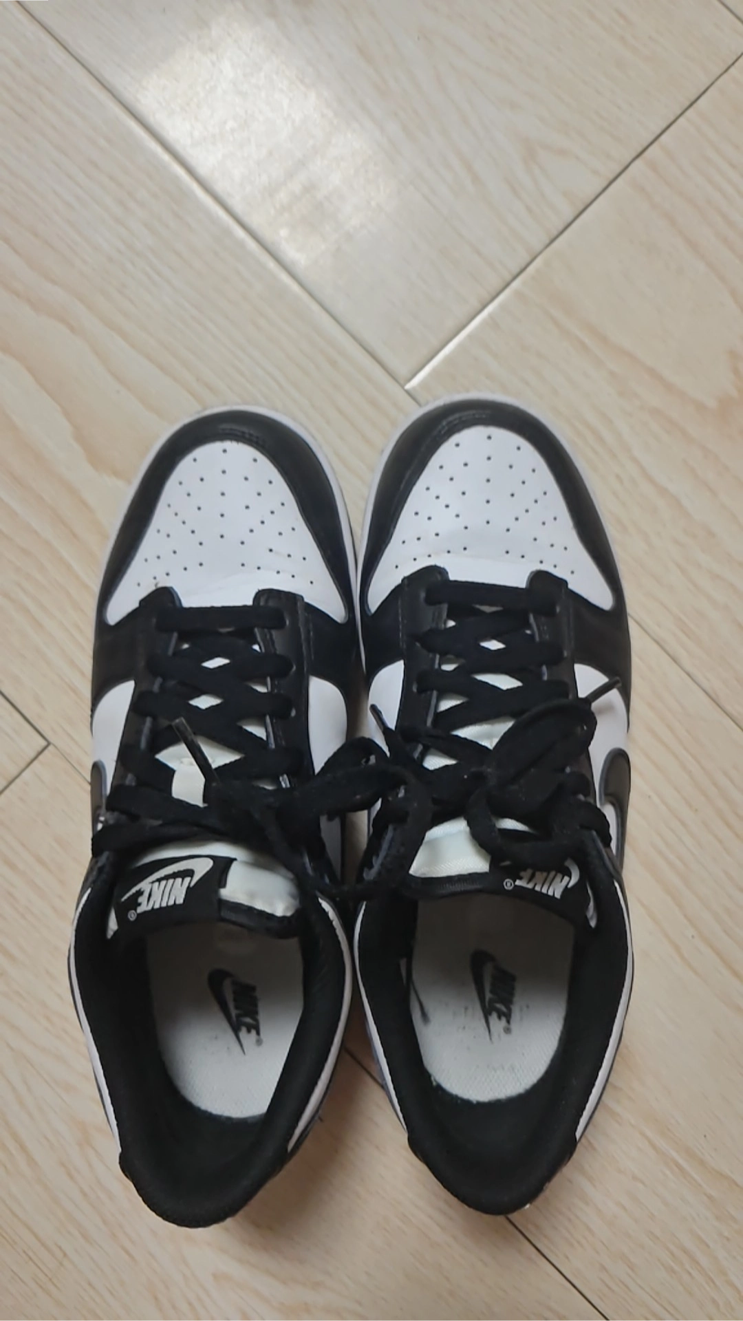 custom review-Nike Dunk Low Retro White Black Panda GS