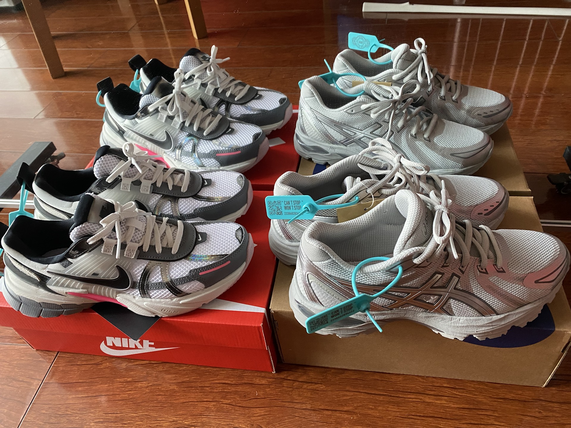 custom review-ASICS Гель FLUX Размер CN Беговые кроссовки Низкий Топ Женские