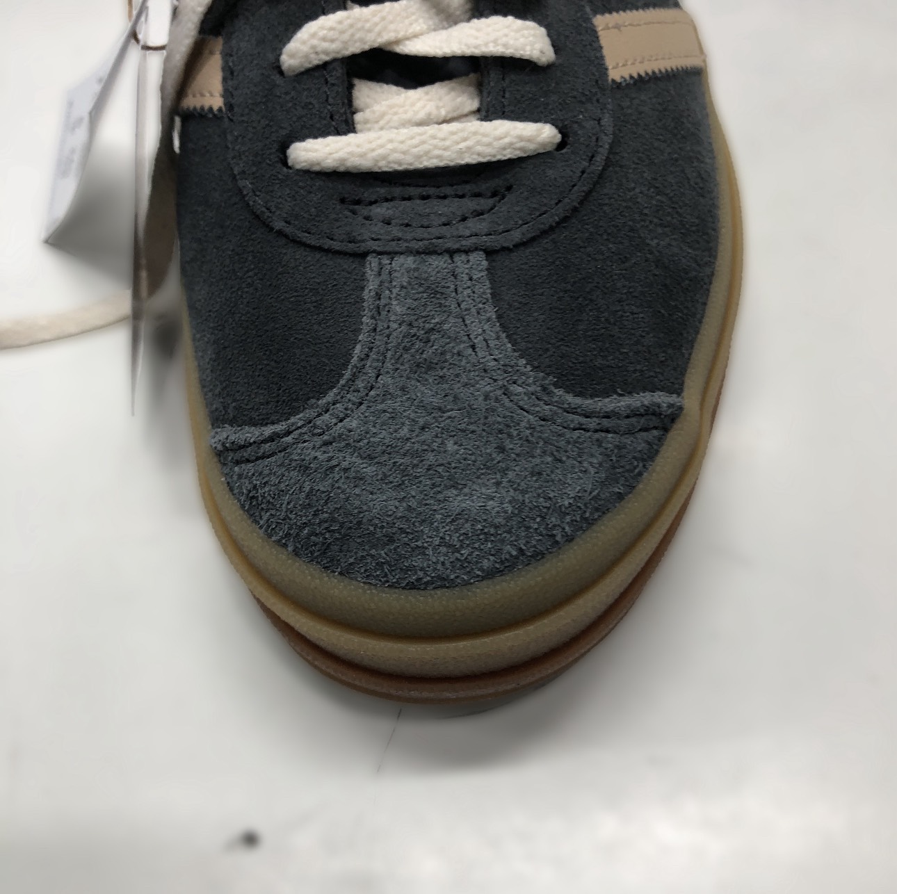 custom review-Adidas Gazelle Bold Grey Magic Beige Gum Women's