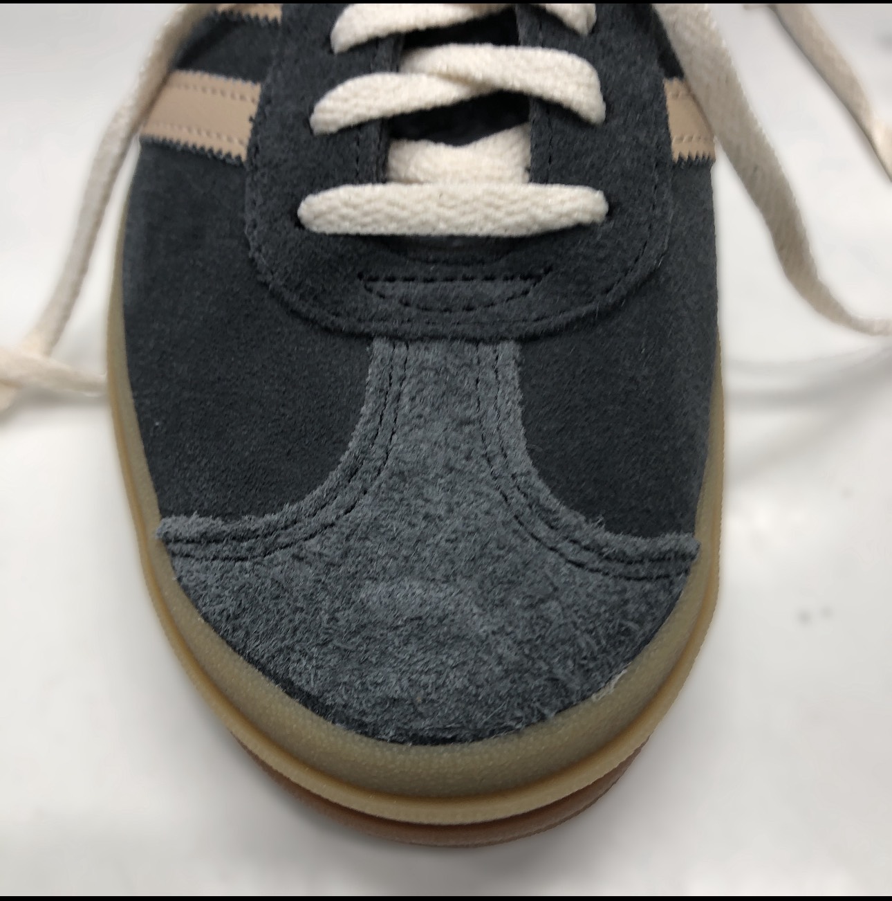 custom review-Adidas Gazelle Bold Grey Magic Beige Gum Women's