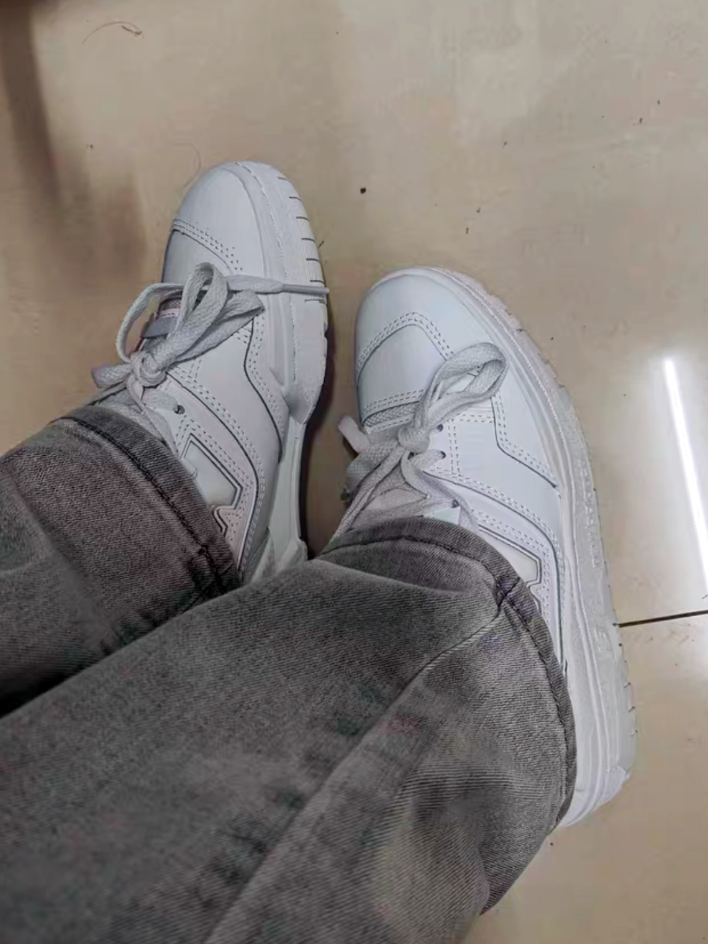 custom review-New Balance NB 550 'Белый' Низкий Топ Винтажные Баскетбольные Кроссовки Унисекс Белый