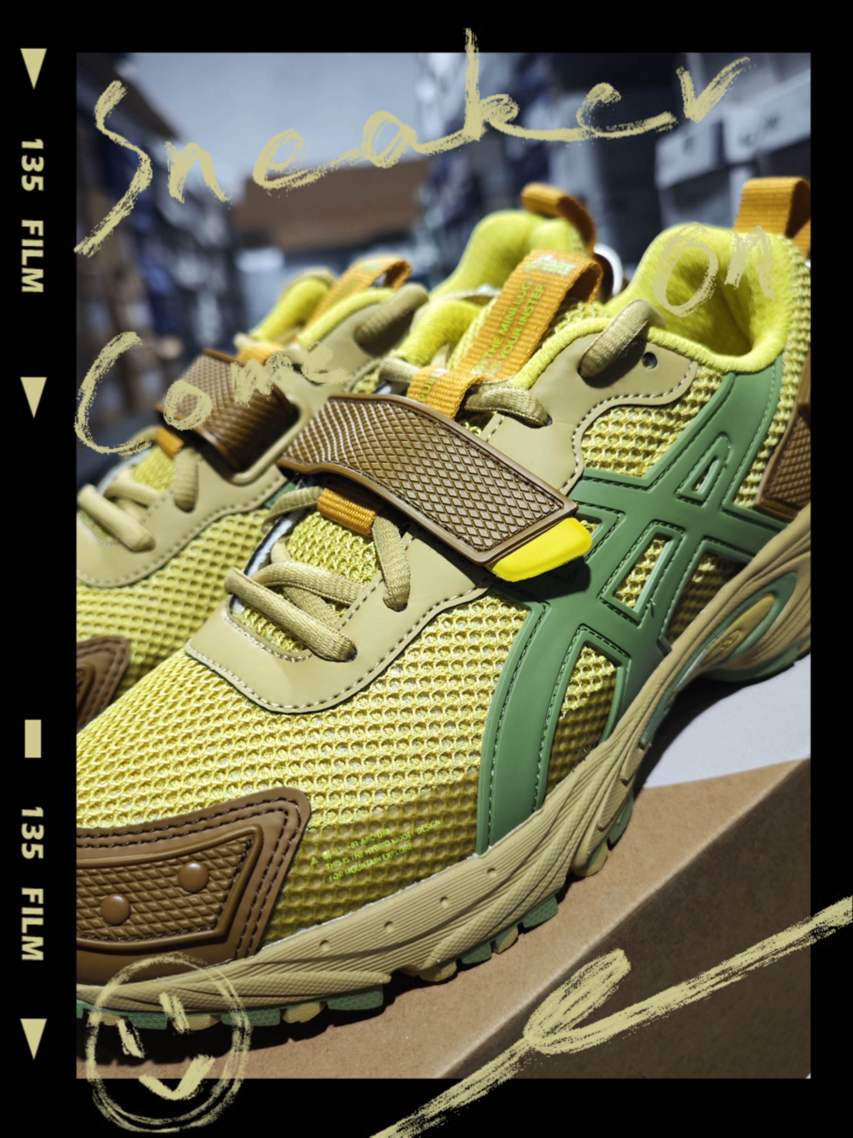 custom review-ASICS Гель Kahana TR V3 Устойчивый к истиранию Дышащий Низкий Топ Повседневная Обувь Унисекс Желтый