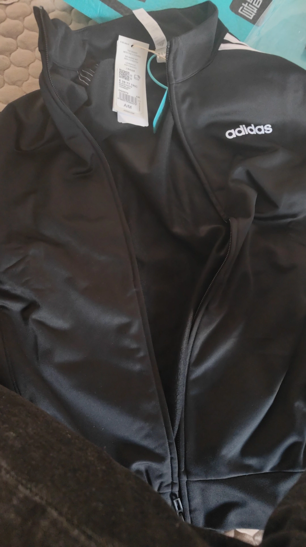 custom review-Adidas Essentials Куртка Международная версия Осенняя Мужская Черная