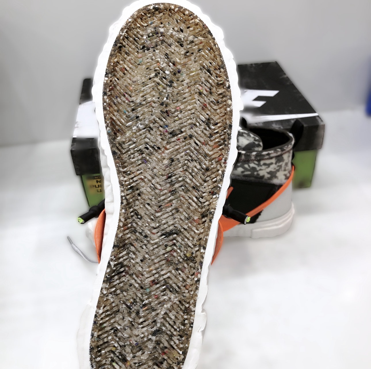 custom review-READYMADE x Nike Blazer Mid Топ Скейтборд Кроссовки Унисекс Черный Оранжевый