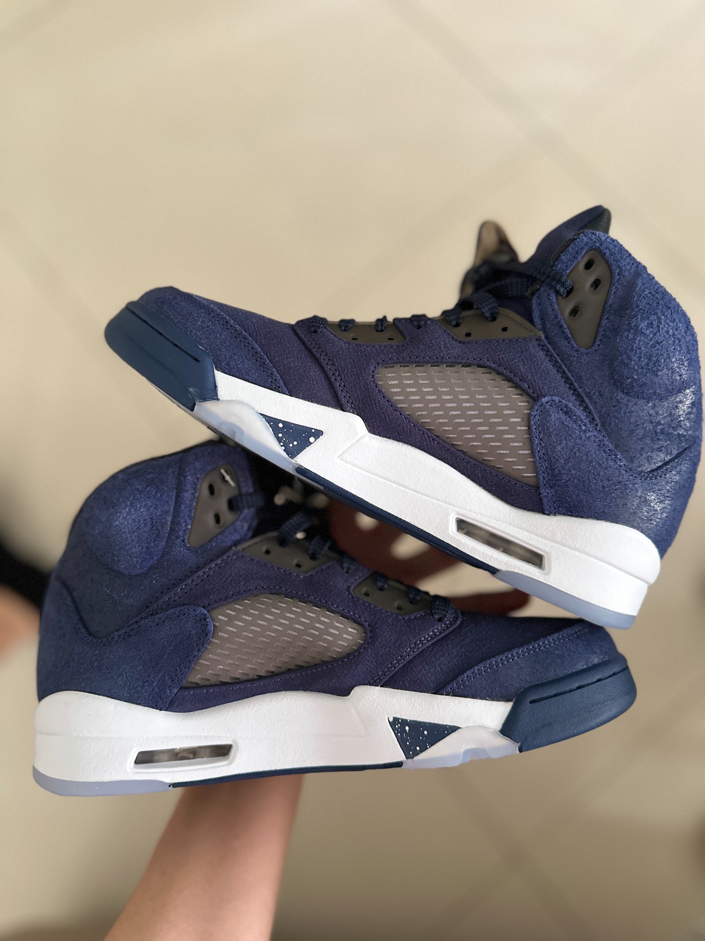 custom review-Jordan 5 Retro Midnight Navy