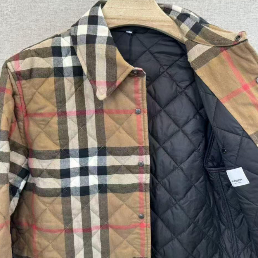 custom review-Burberry Forres Diamond Quilted Jacket