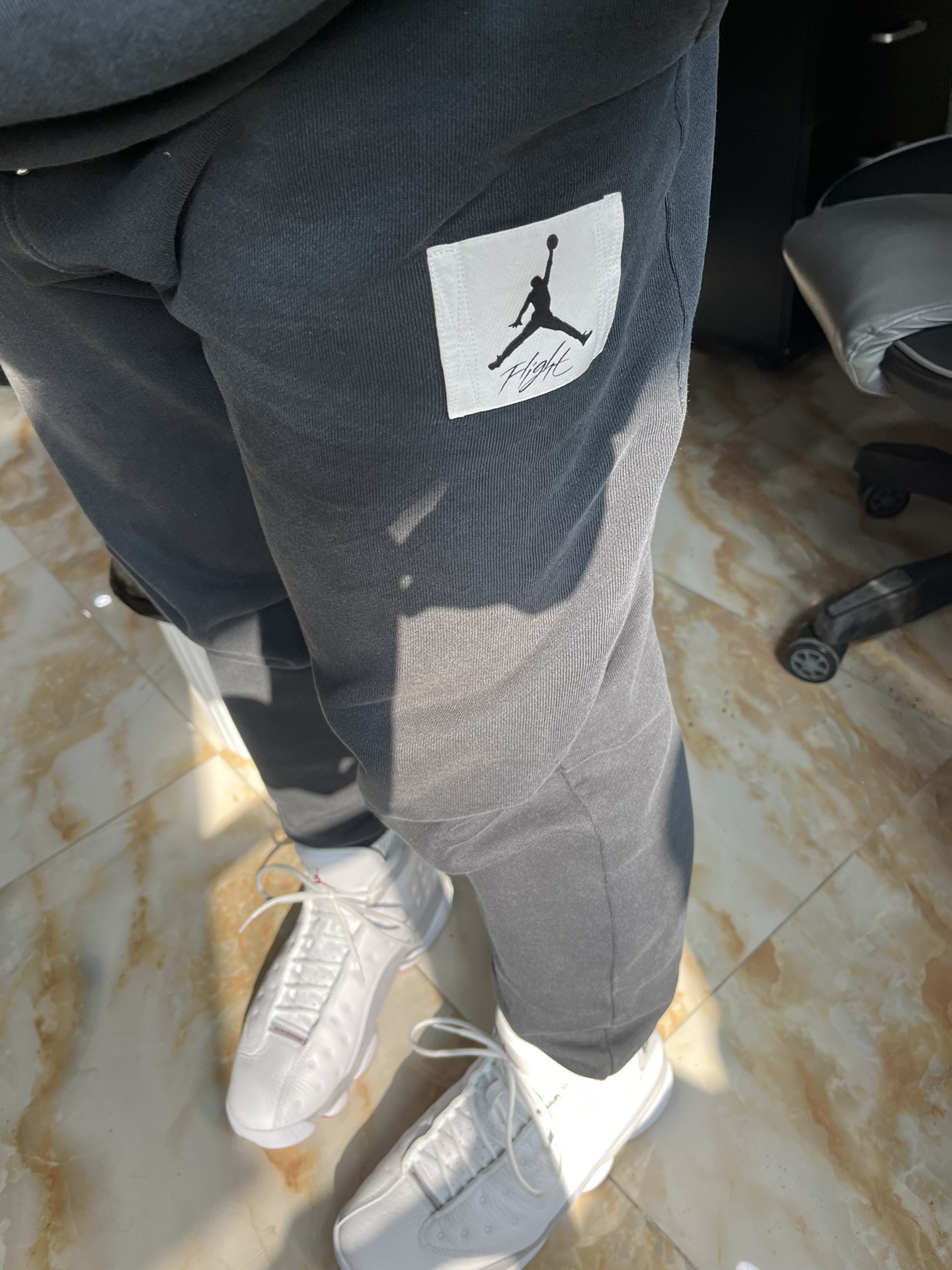 custom review-Джордан Вязаные Тренировочные Штаны Мужские Черные