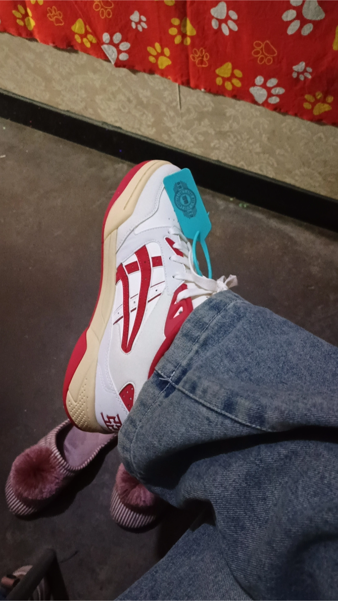 custom review-Asics Гель Fuse Low Топ Винтажные Баскетбольные Кроссовки Унисекс Белый Красный