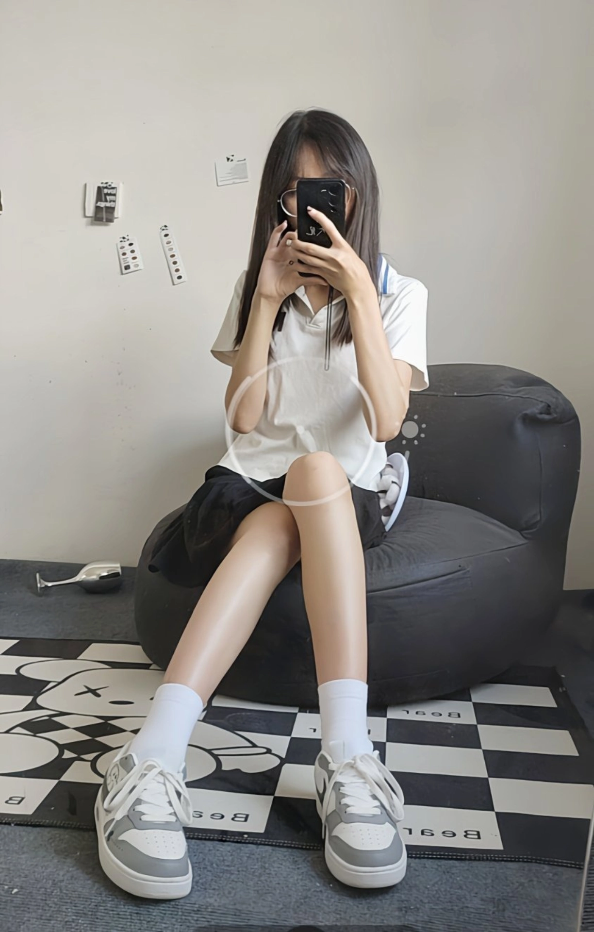 合适哎
#甜美女孩的宝藏板鞋 
#今日份穿可爱的板鞋分享 
#夏日小白袜