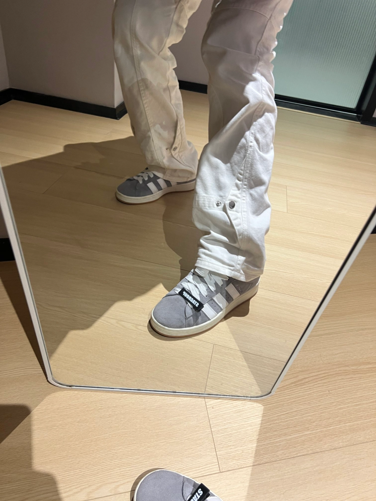 custom review-adidas originals Campus 00s 'Grey White'
