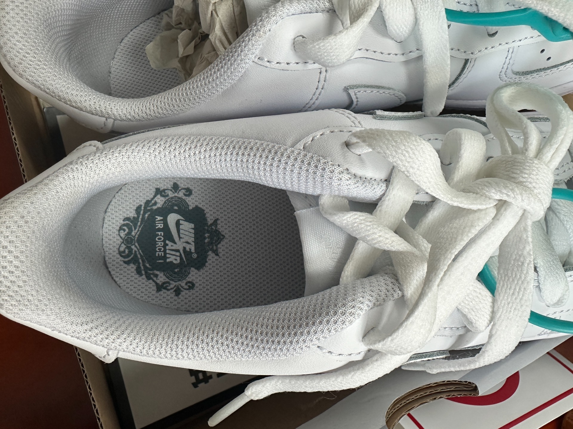 custom review-Nike Air Force 1 Low Топ Детские Скейтбординги Белый Подростки