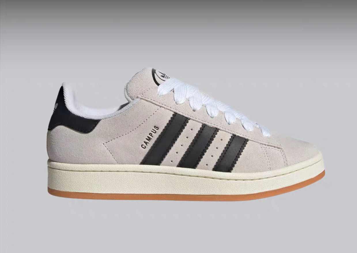 custom review-Adidas Originals CAMPUS 00s Low Топ Скейтборд Кроссовки Женские Серый Белый Черный