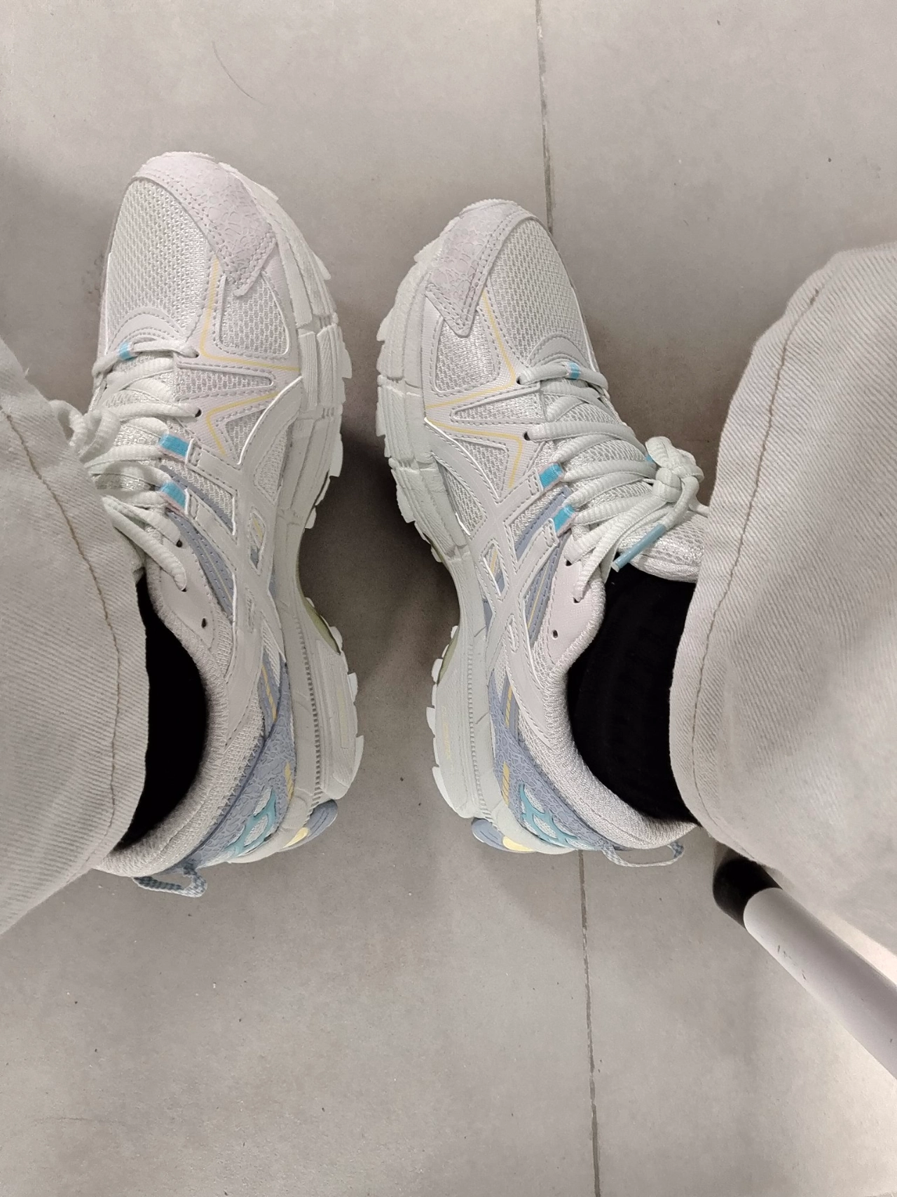 custom review-Asics Gel Kahana 8 Текстиль Синтетическая кожа Низкий топ Марафон Беговые кроссовки Женские Розовый Синий