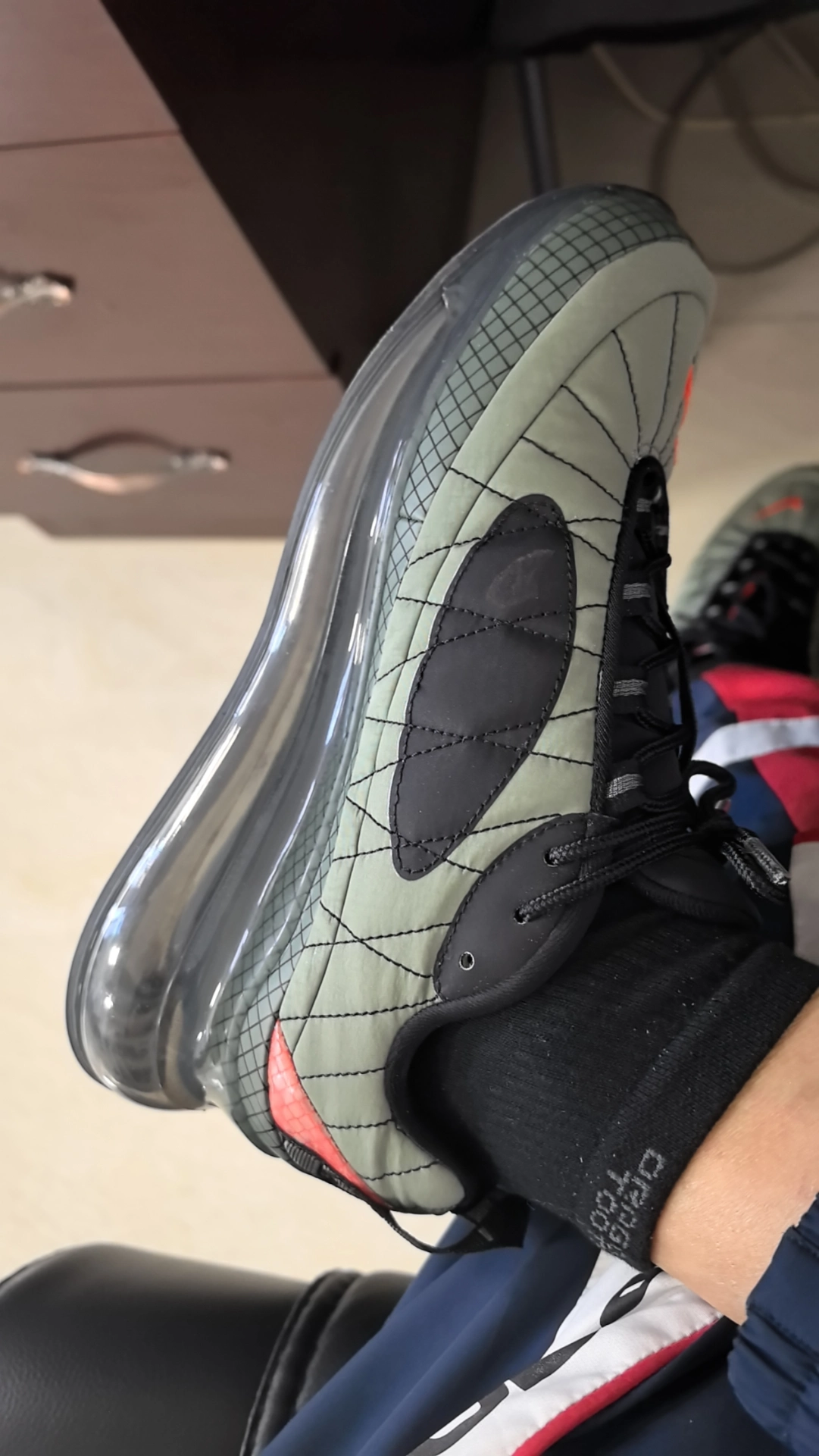 custom review-Nike Air Max 720 818 Low Топ Casual Мужской Оливково-зеленый