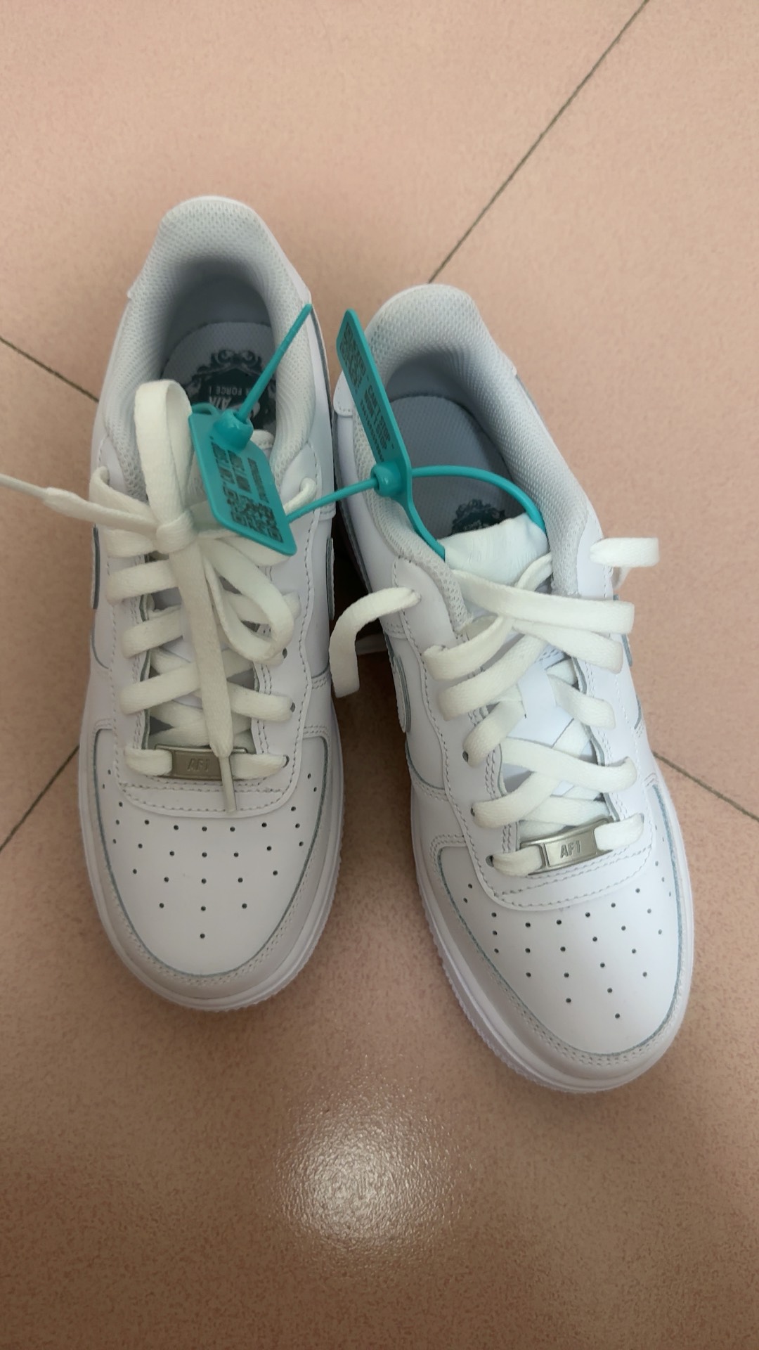 custom review-Nike Air Force 1 Low Топ Детские Скейтбординги Белый Подростки