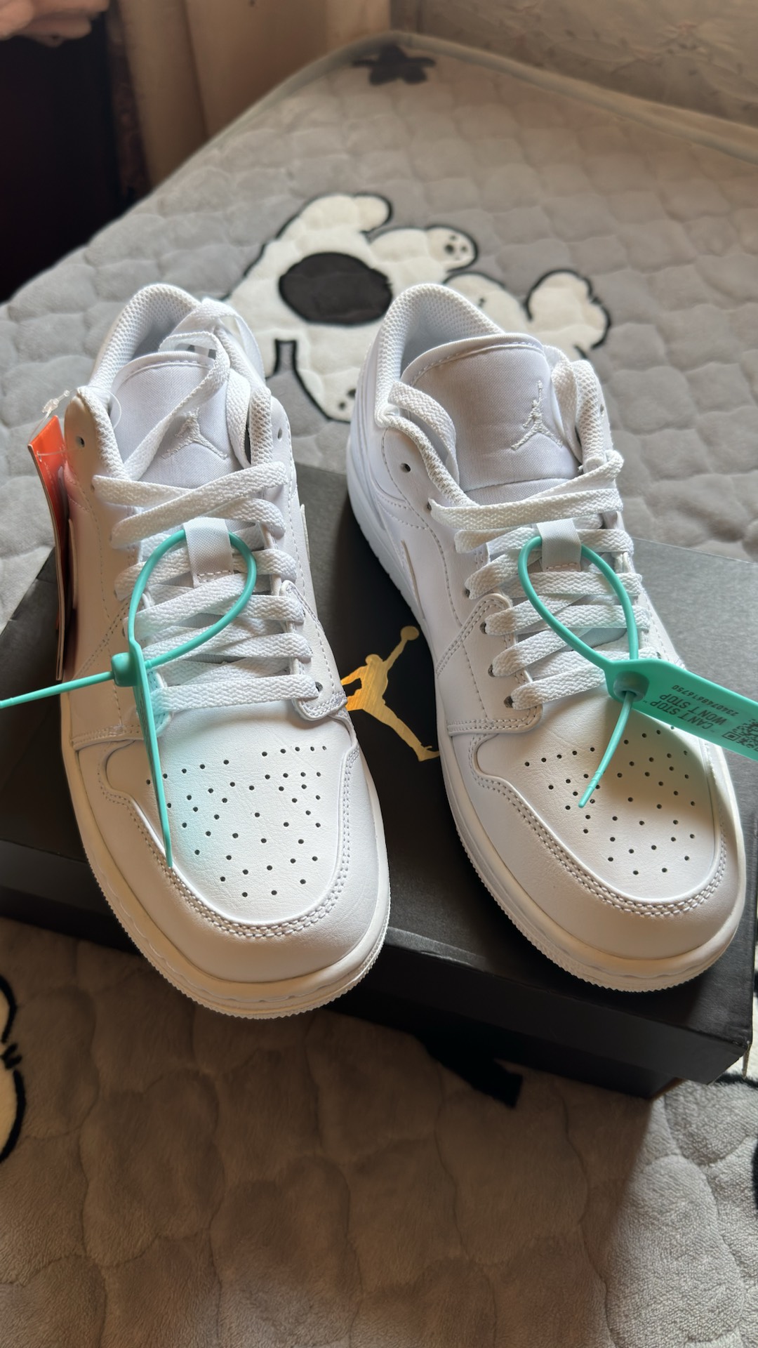 custom review-Jordan Air Jordan 1 Low Топ Винтажные Баскетбольные Кроссовки Мужские Белые