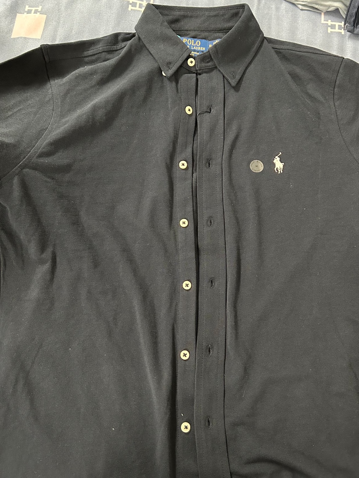 custom review-Polo Ralph Lauren Рубашка Мужская Темно-Синяя