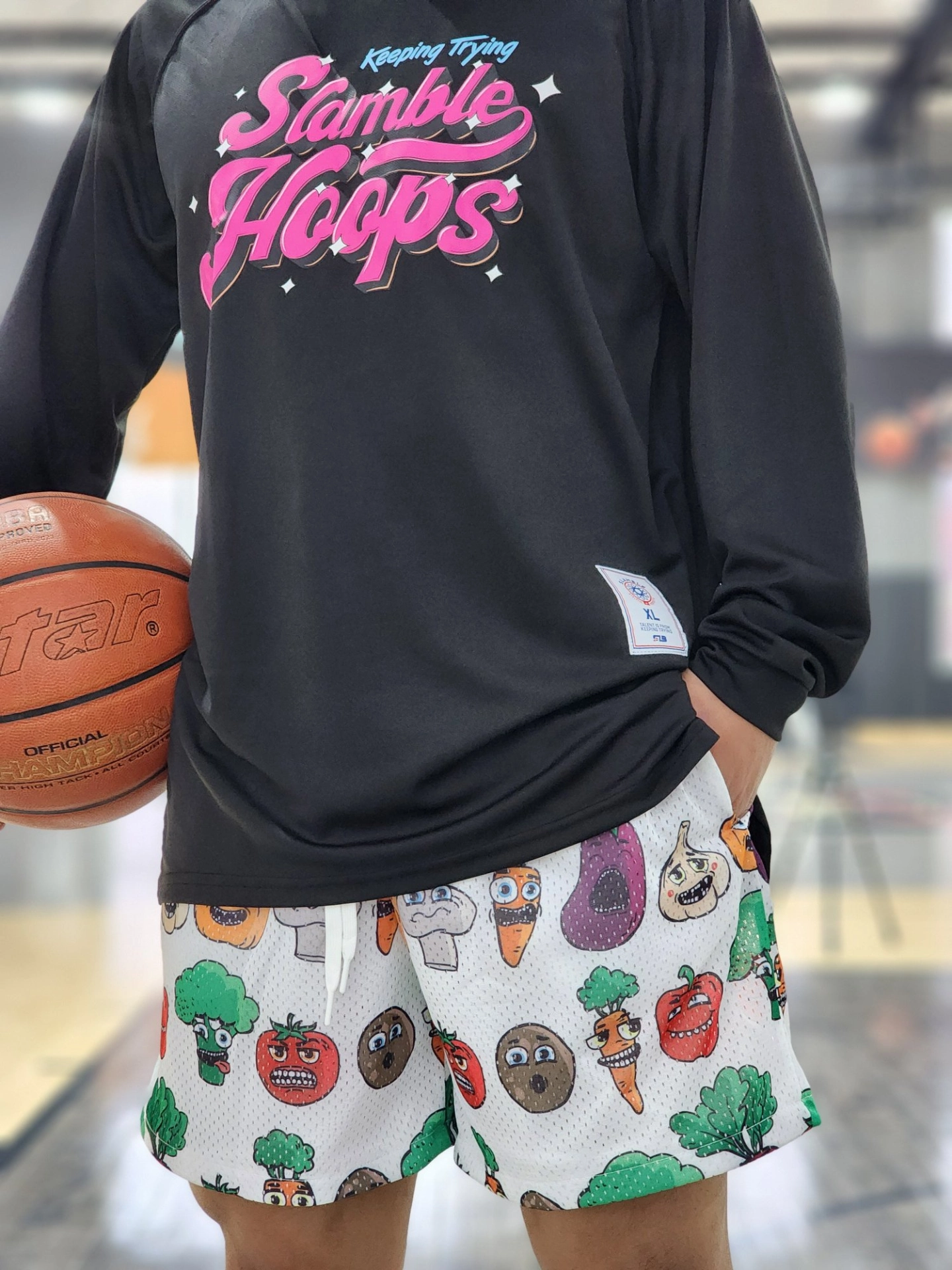 slamble美式篮球穿搭