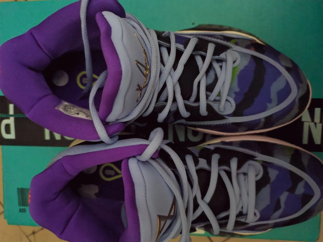 custom review-Nike Kyrie 8 Infinity 'Journey Reward' Kyrie 8 MID Топ Баскетбольные кроссовки Унисекс Синий Фиолетовый Азиатская версия