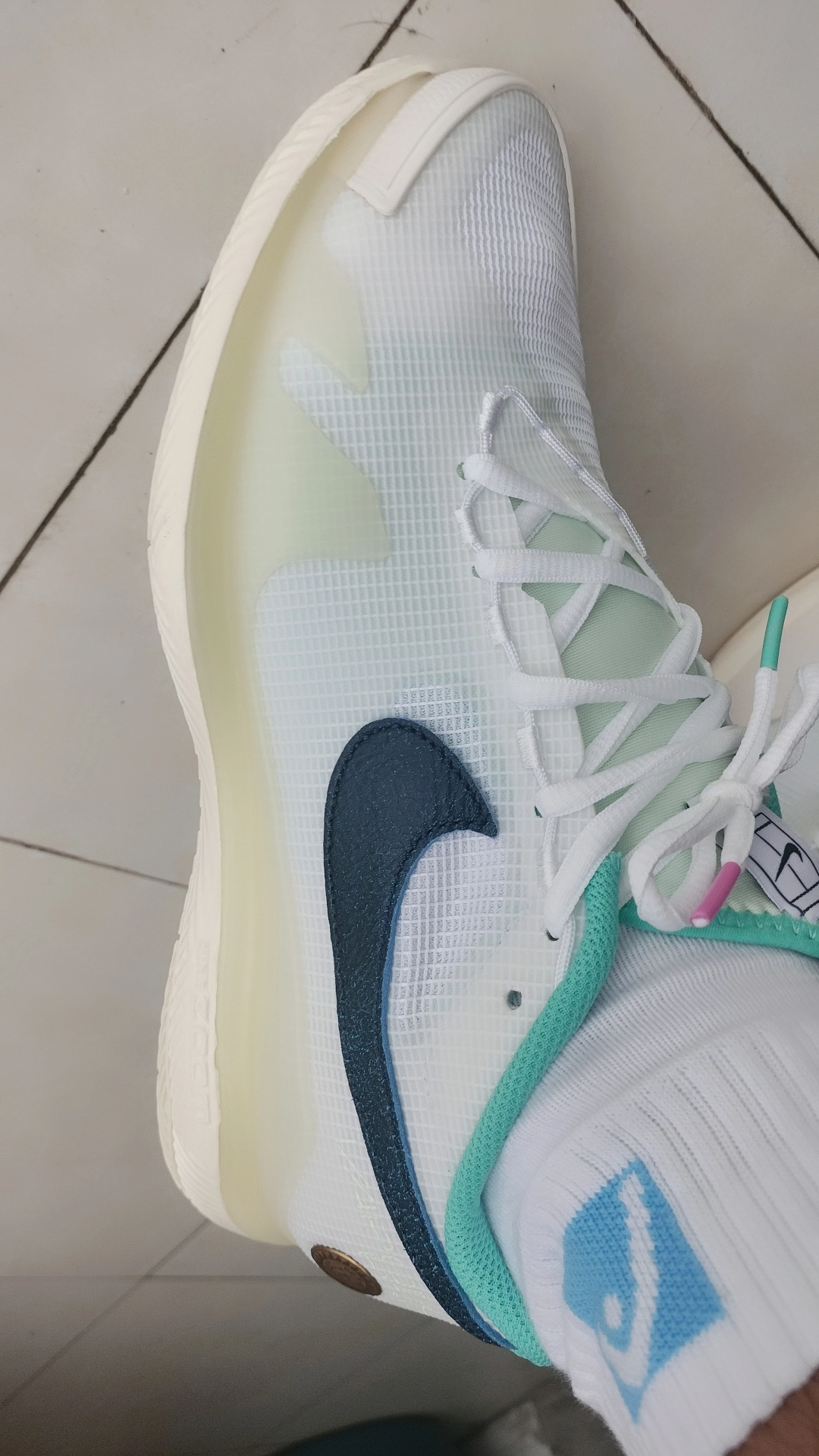 custom review-Nike Air Zoom Vapor Pro White Coconut Milk