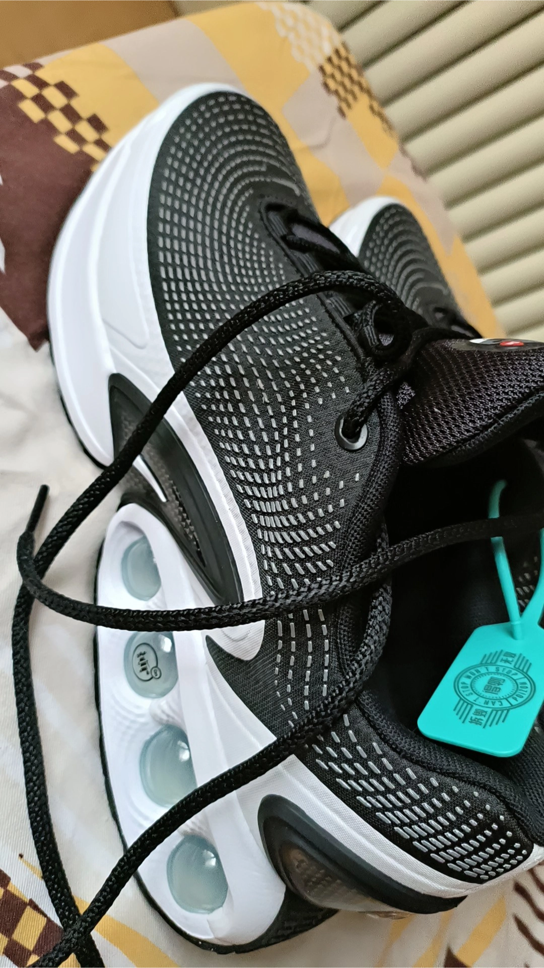 custom review-Nike Air Max Dn Устойчивый к истиранию Дышащий Низкий Топ Casual Мужской Черный Белый