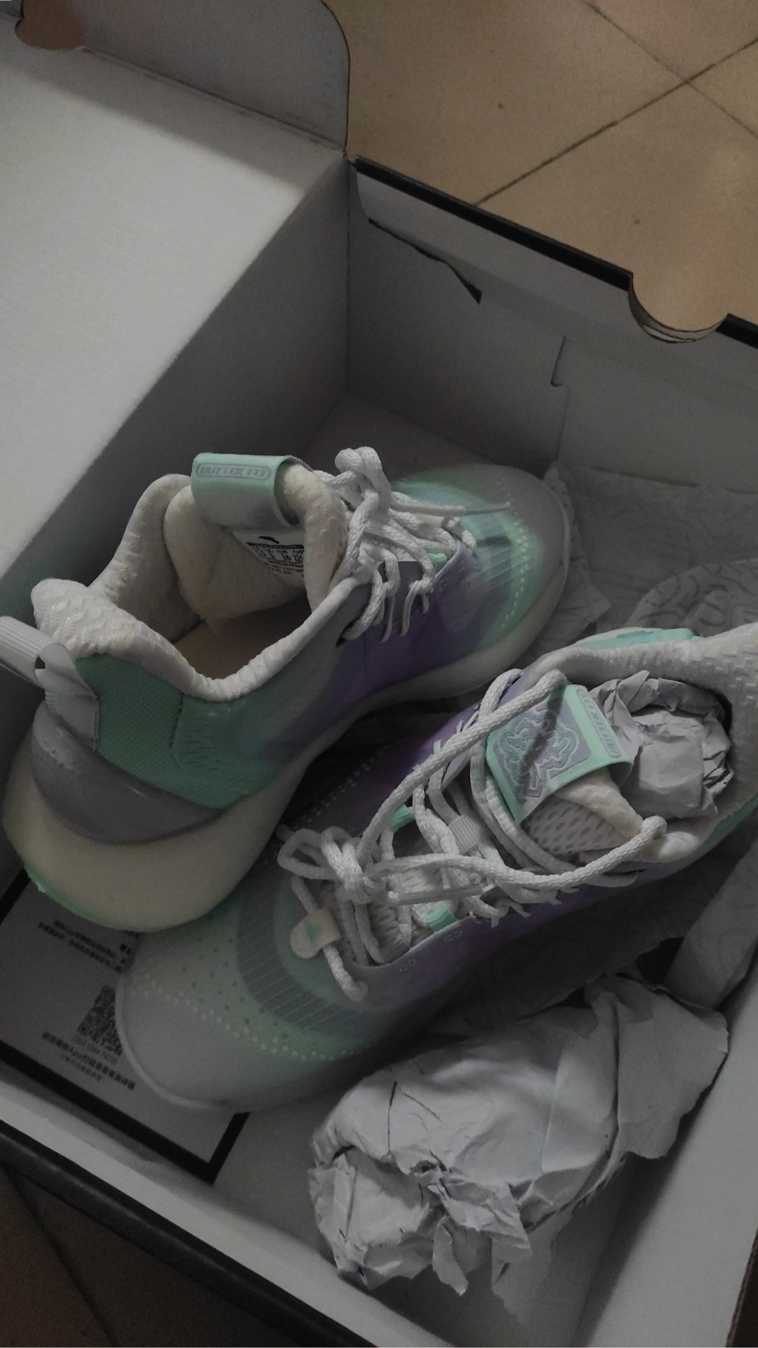 custom review-ANTA Bubble Bomb Баскетбольные кроссовки Низкий Топ Женский