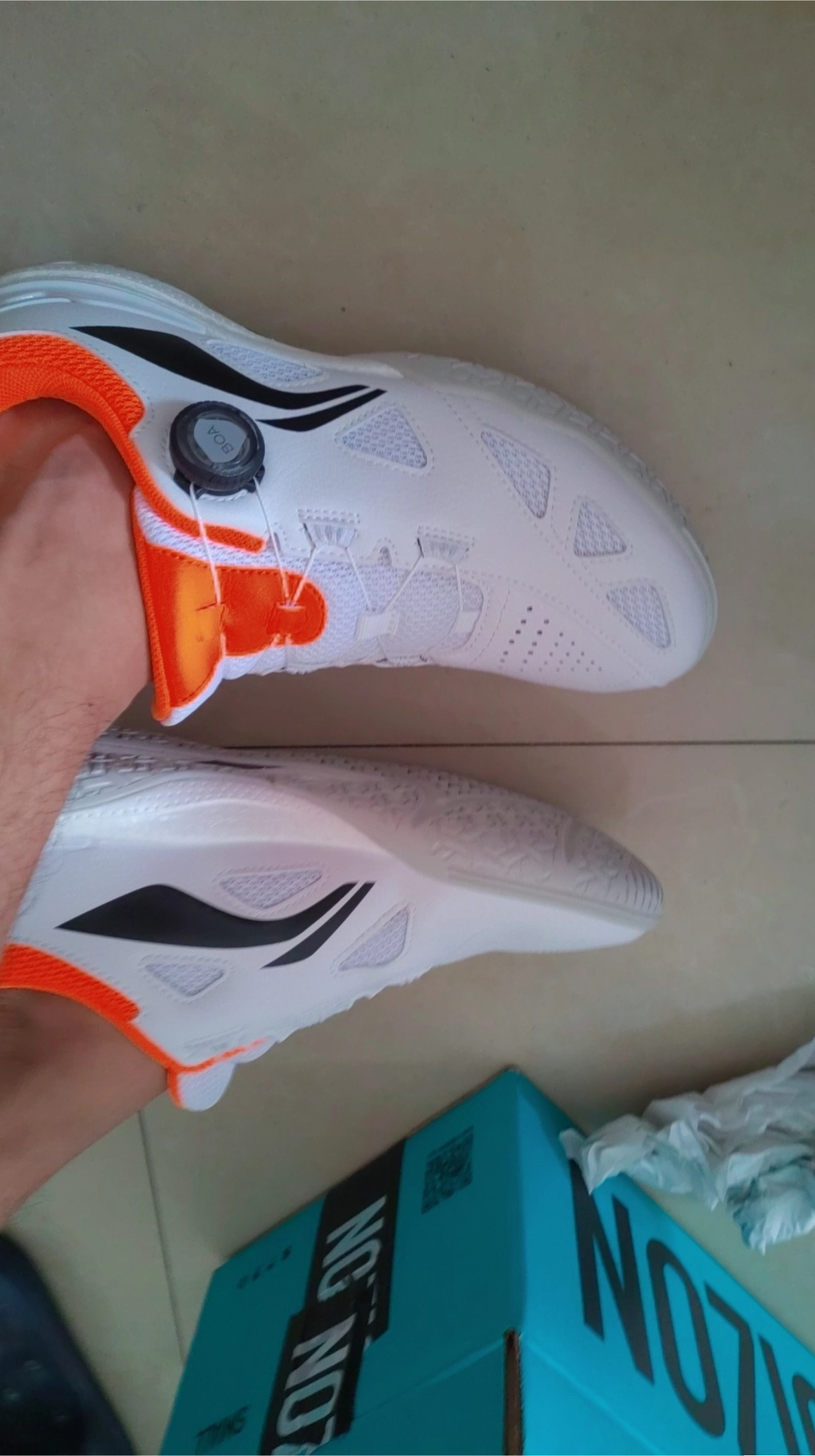 custom review-Лайнер Mage Pe Амортизация Низкий Топ Обувь для настольного тенниса Унисекс Белый Оранжевый