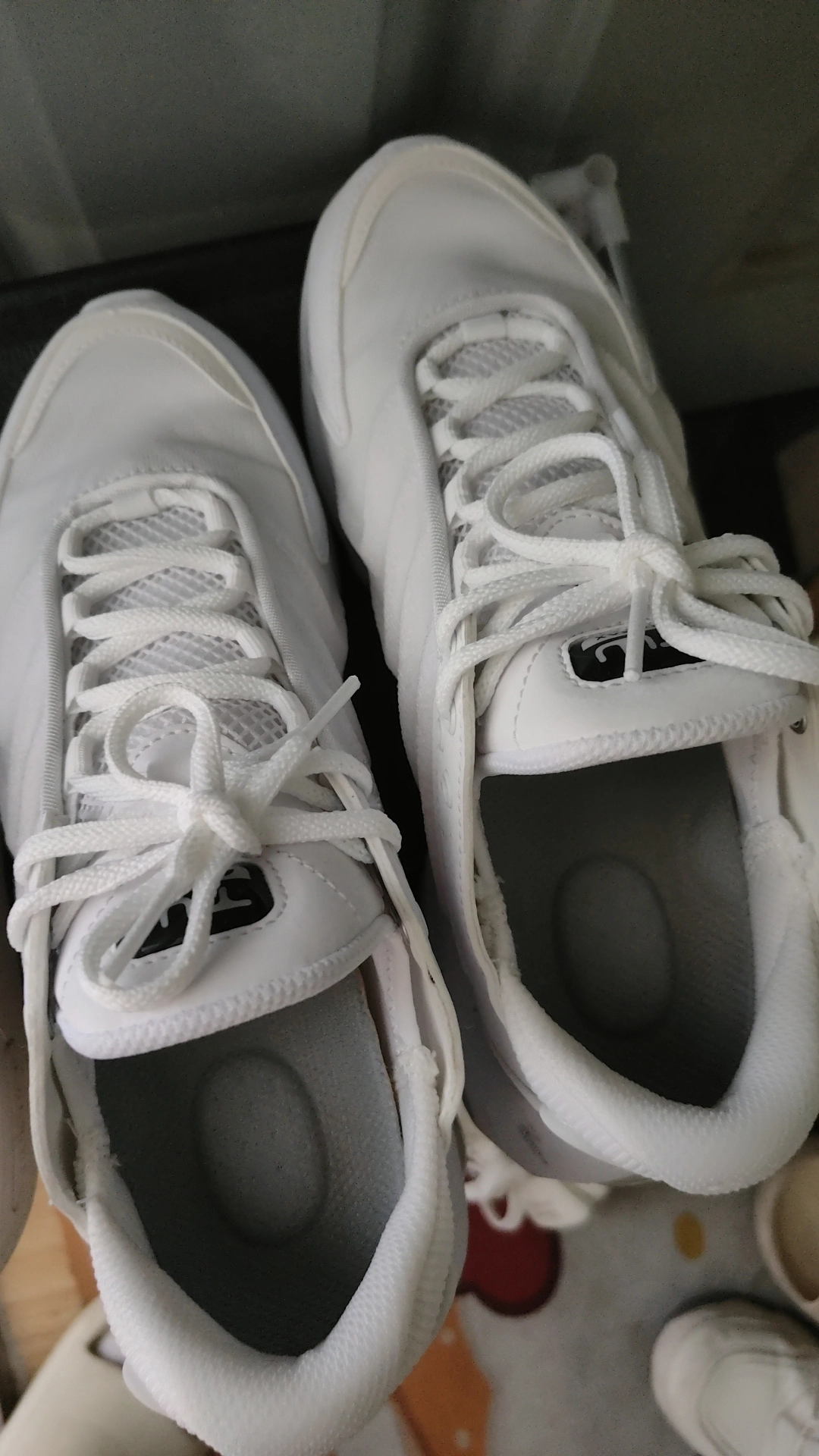 custom review-Nike Air Max TW 'Triple White' Низкий Топ Casual Мужской Белый