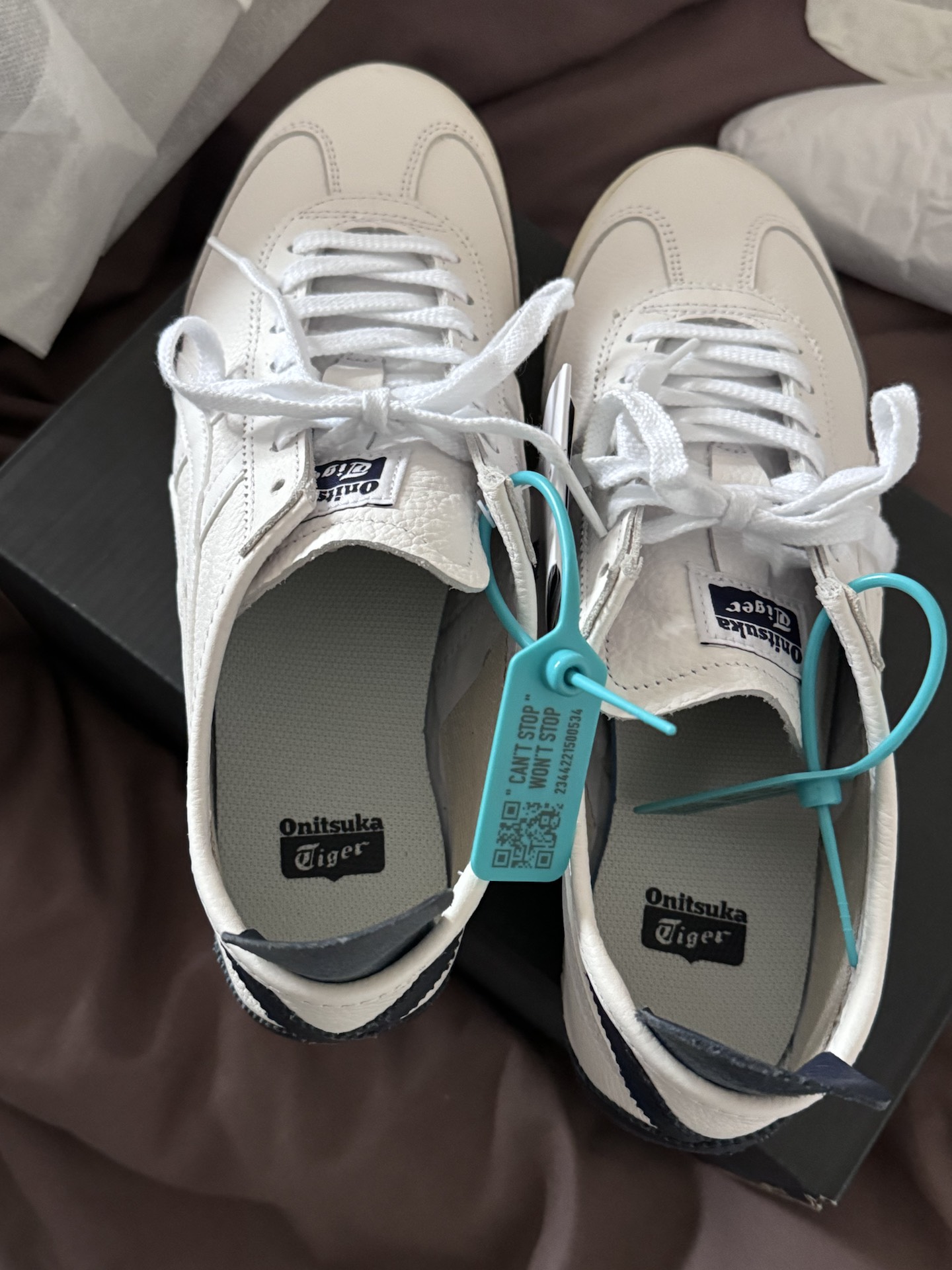 custom review-Onitsuka Tiger MEXICO 66 Противоскользящий Устойчивый к истиранию Низкий Топ Повседневная обувь Унисекс Белый