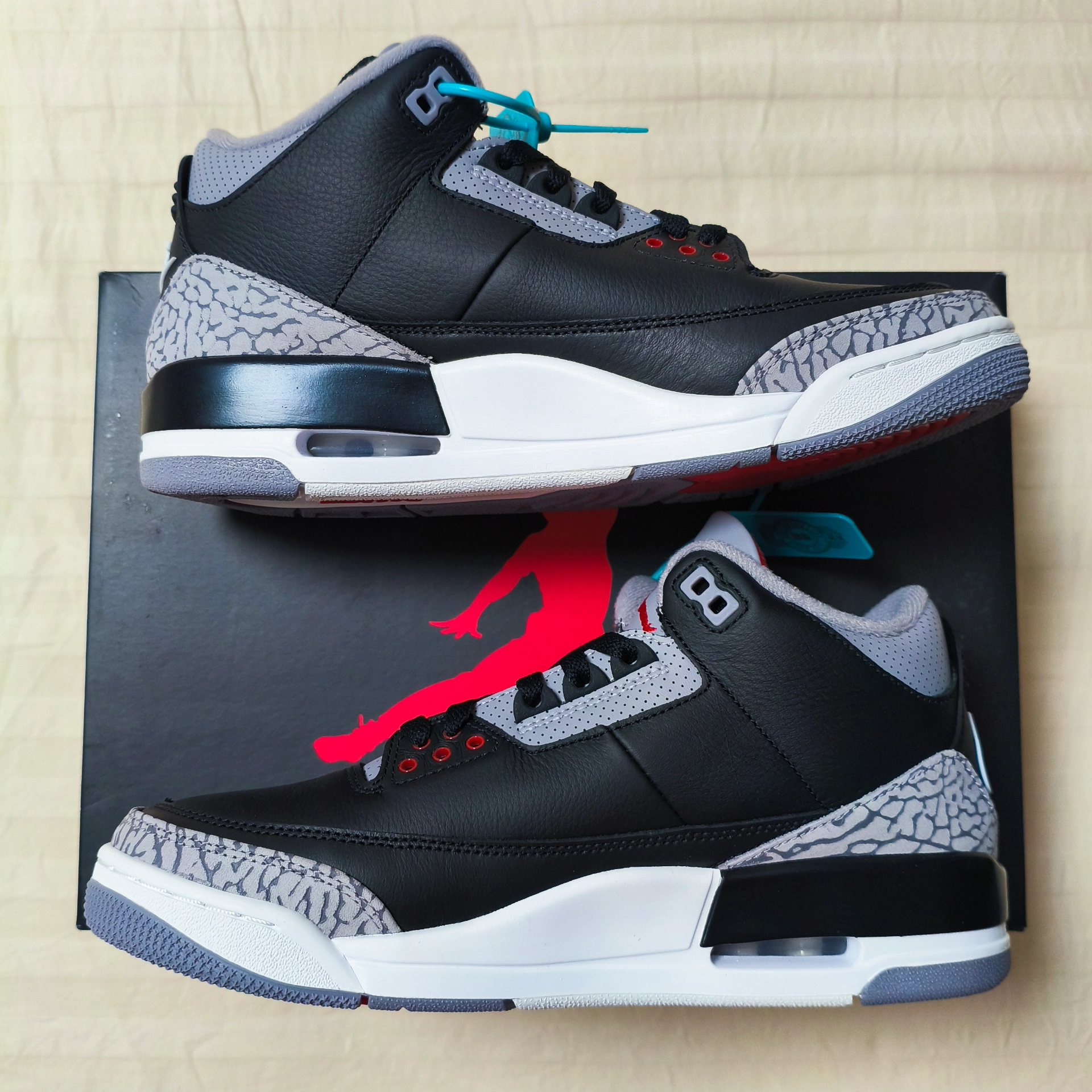 custom review-Jordan 3 Retro Og Black Cement 2024
