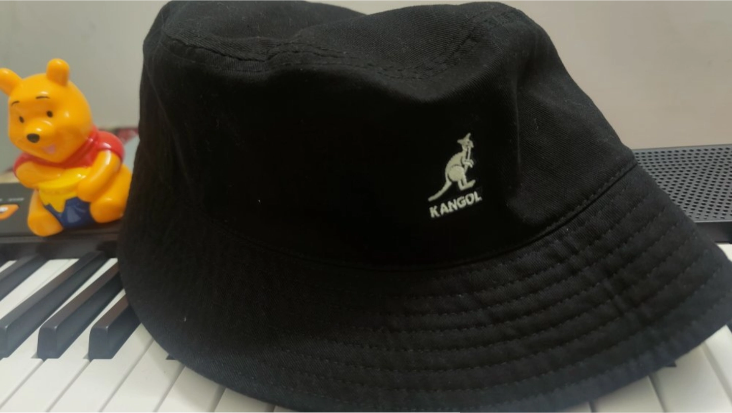 custom review-KANGOL Холст Bucket Hats Unisex Черный