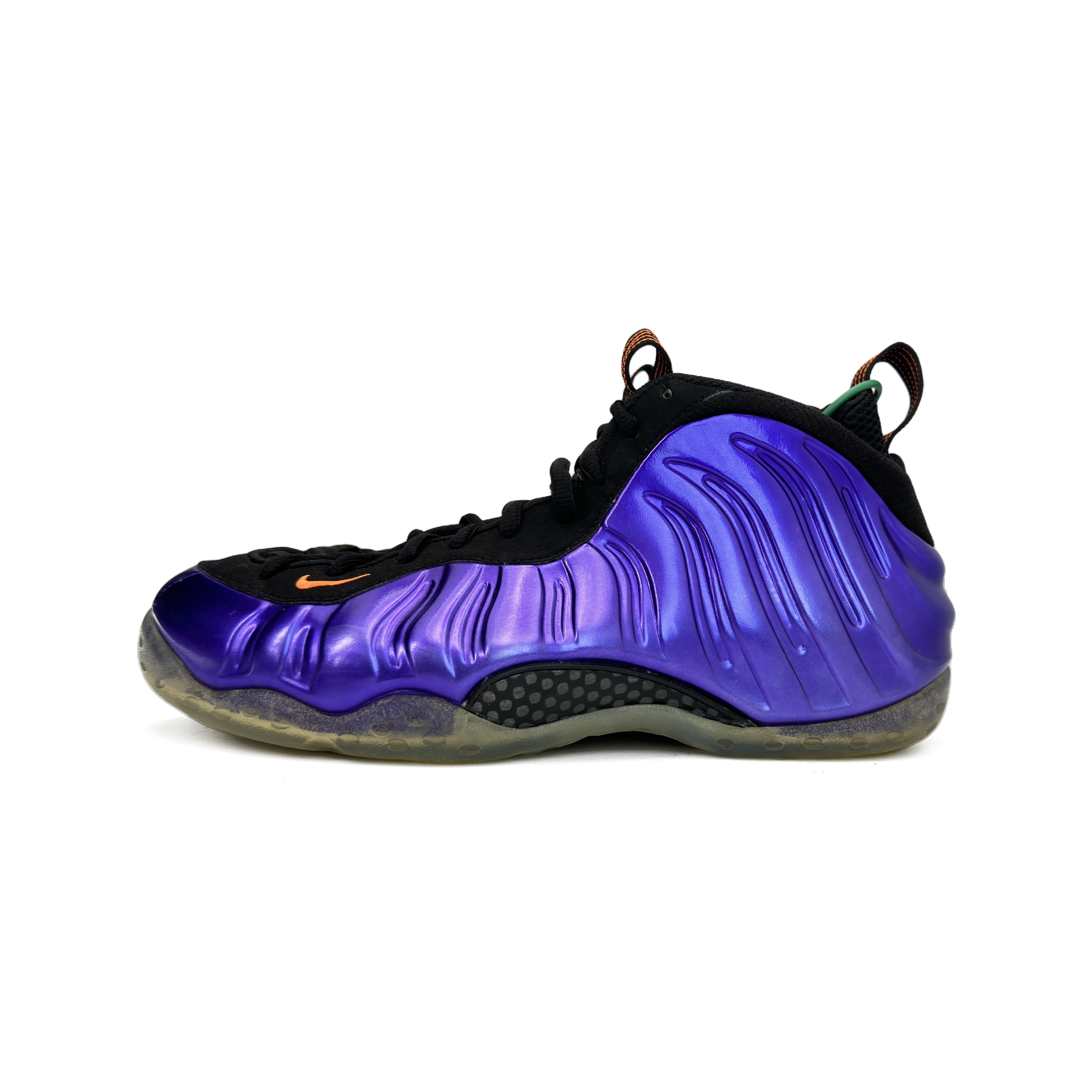 nike air foamposite one 电光紫喷
