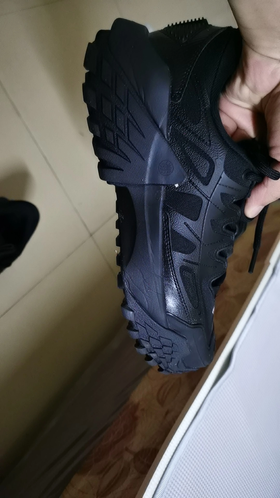 custom review-Лайнер Outdoor CF Tracing Linchuan FW Амортизация And Дышащий Низкий Топ Повседневная Обувь Мужская Черный