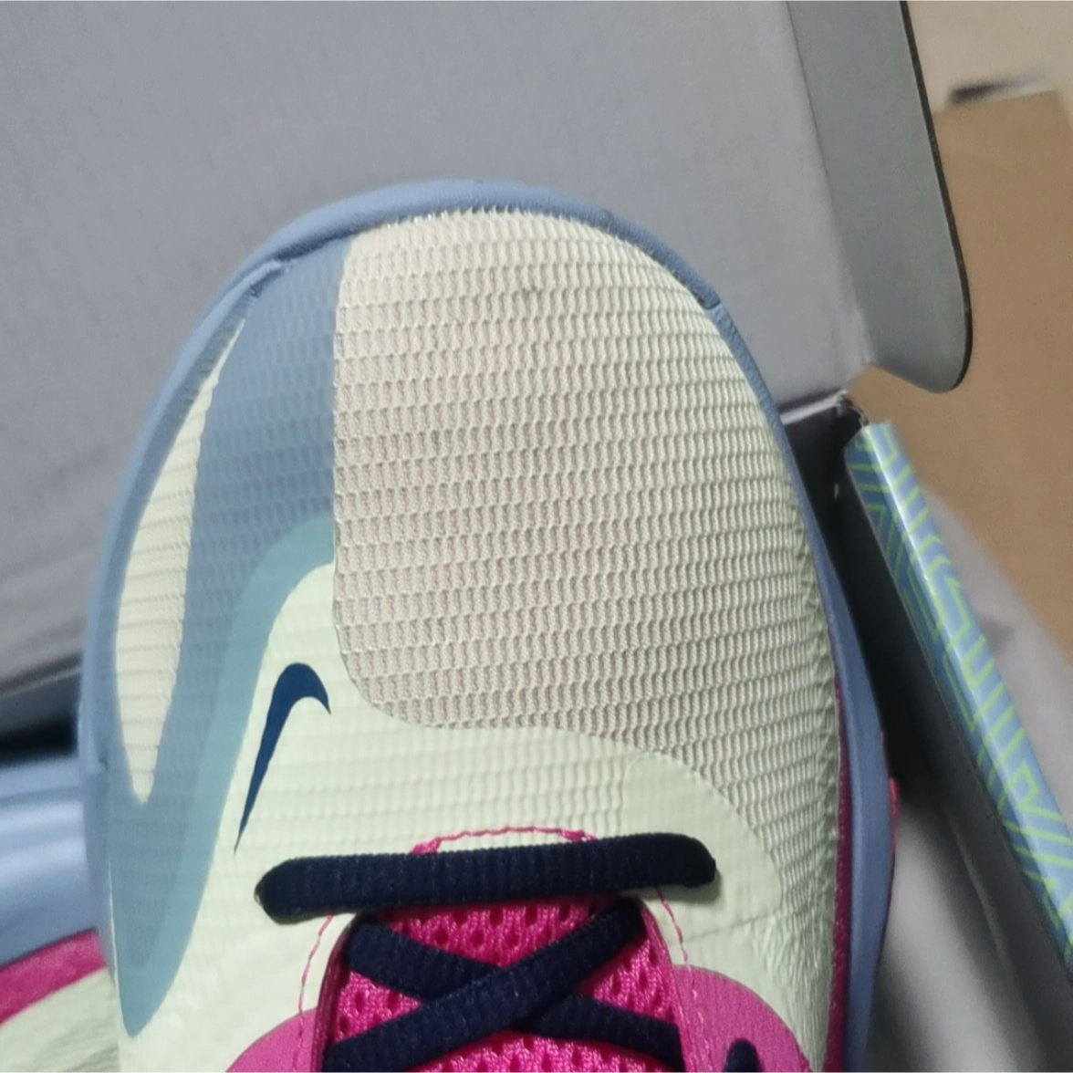 custom review-Nike Freak 4 Low Топ Баскетбольные кроссовки Мужской Красный синий