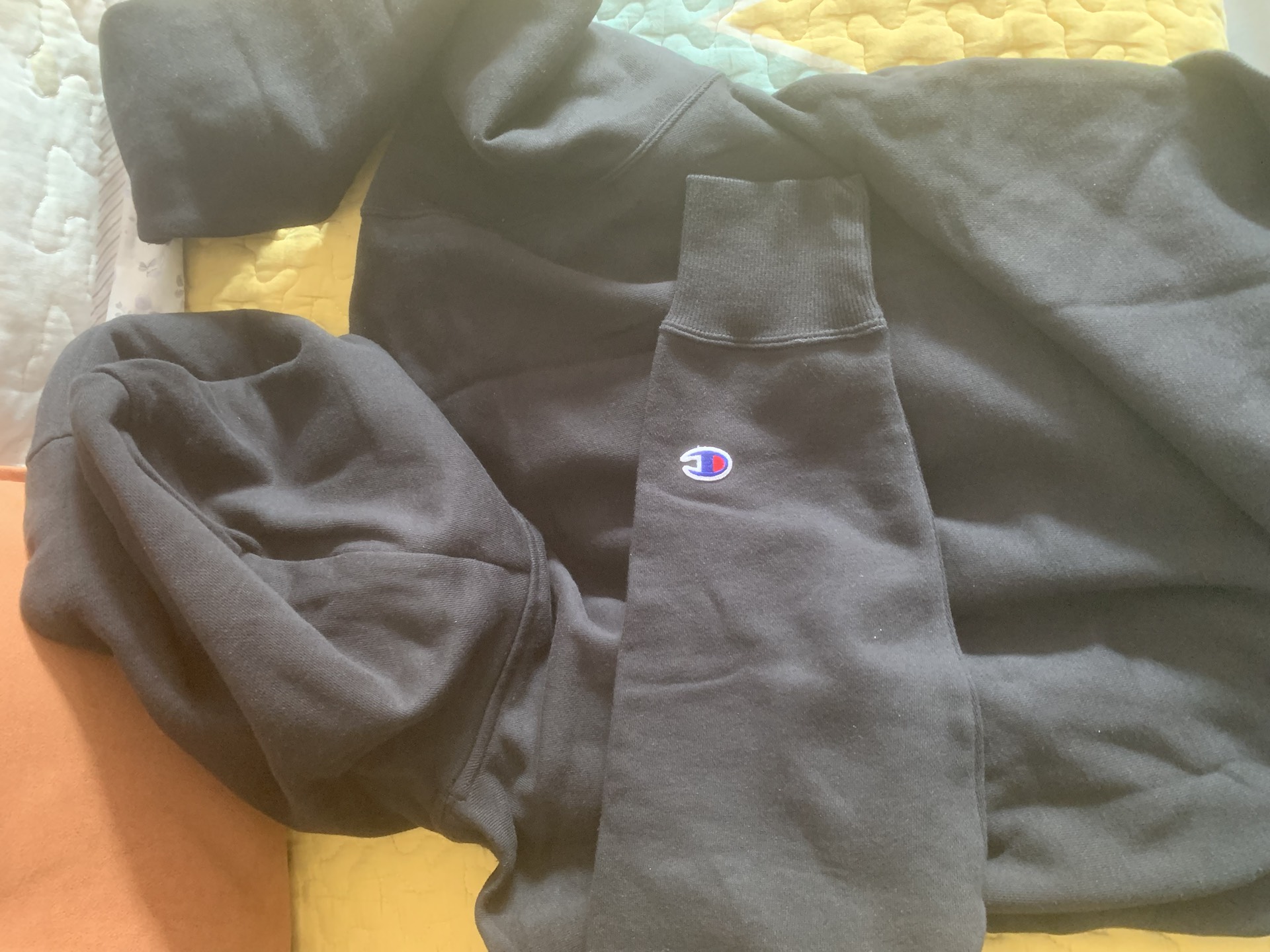 custom review-Champion Свитшот Японская версия Унисекс Черный