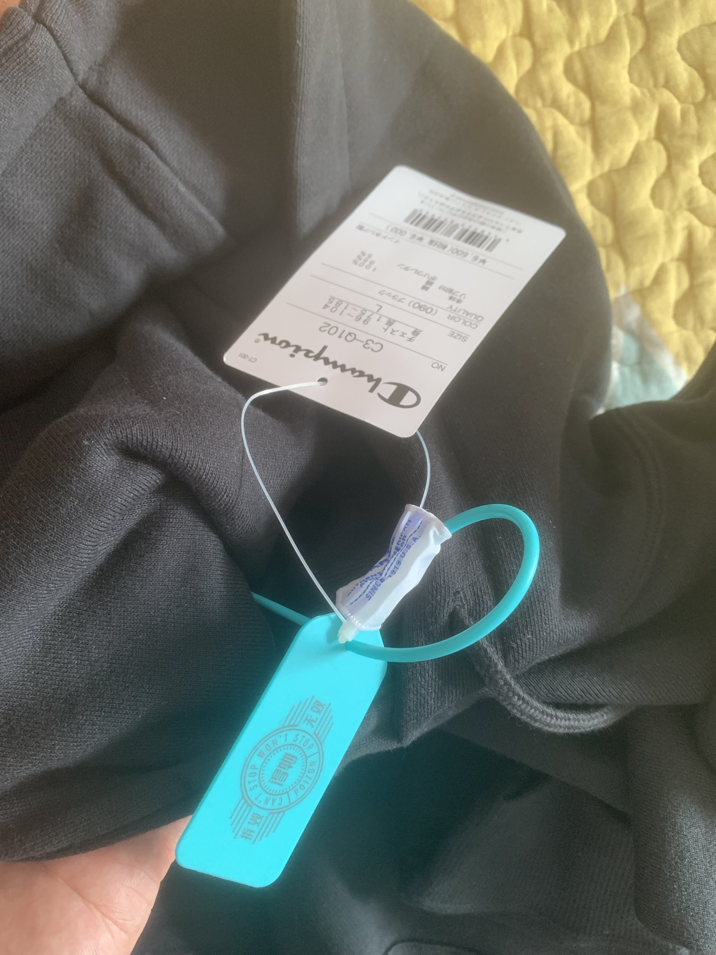 custom review-Champion Свитшот Японская версия Унисекс Черный