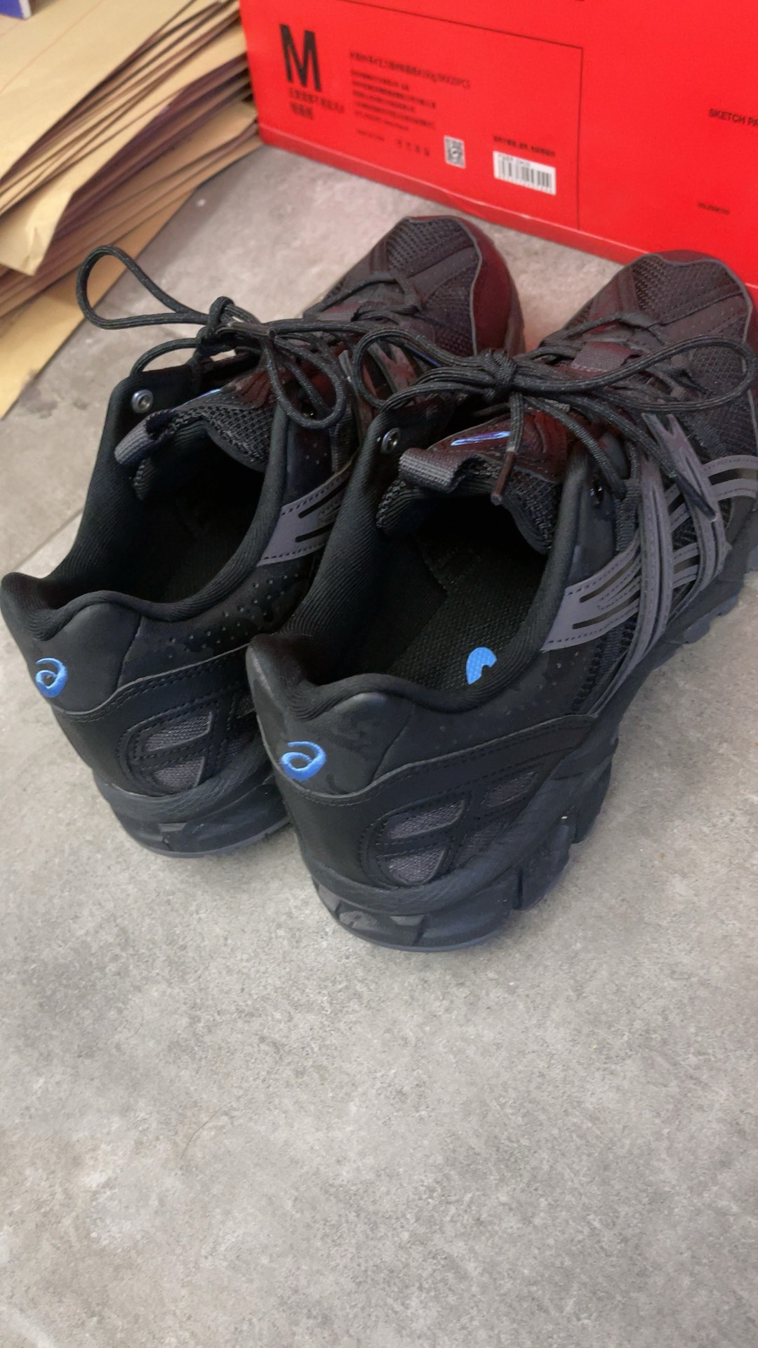 custom review-Asics Gel Sonoma 15 50 Сетка Низкий Верх Повседневная Обувь Унисекс Черный Серый